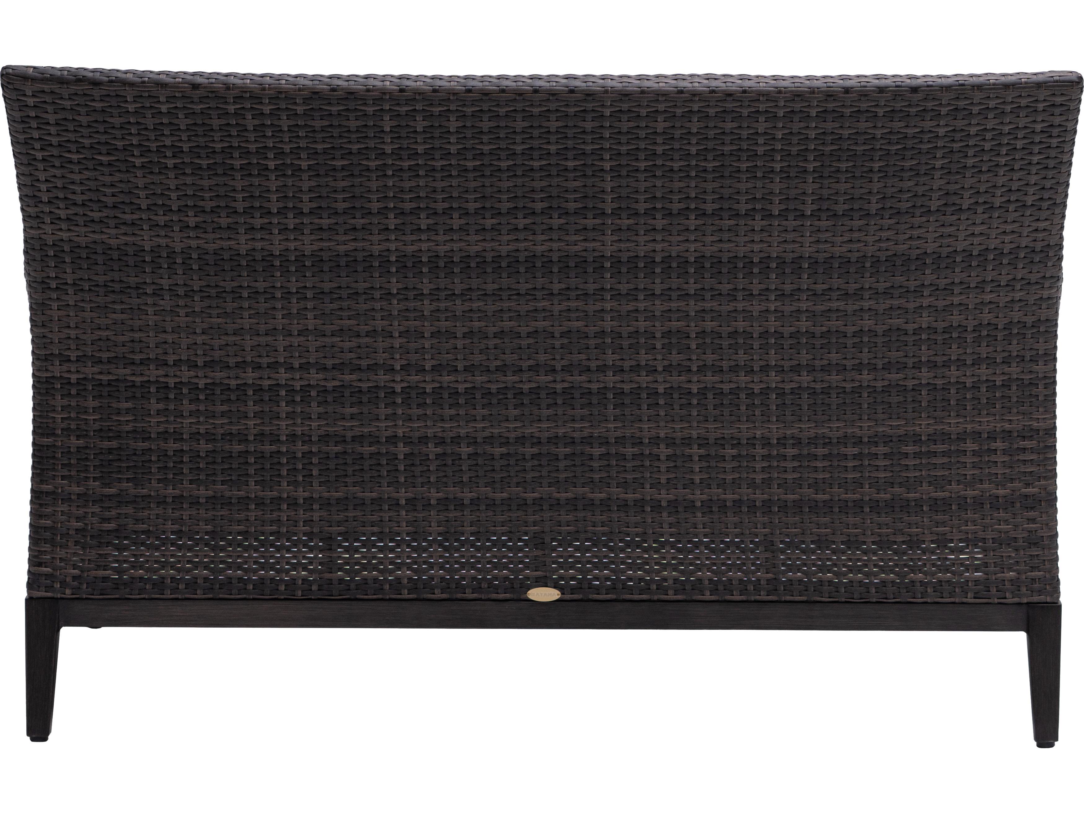 Ratana Biltmore Aluminum Wicker Loveseat