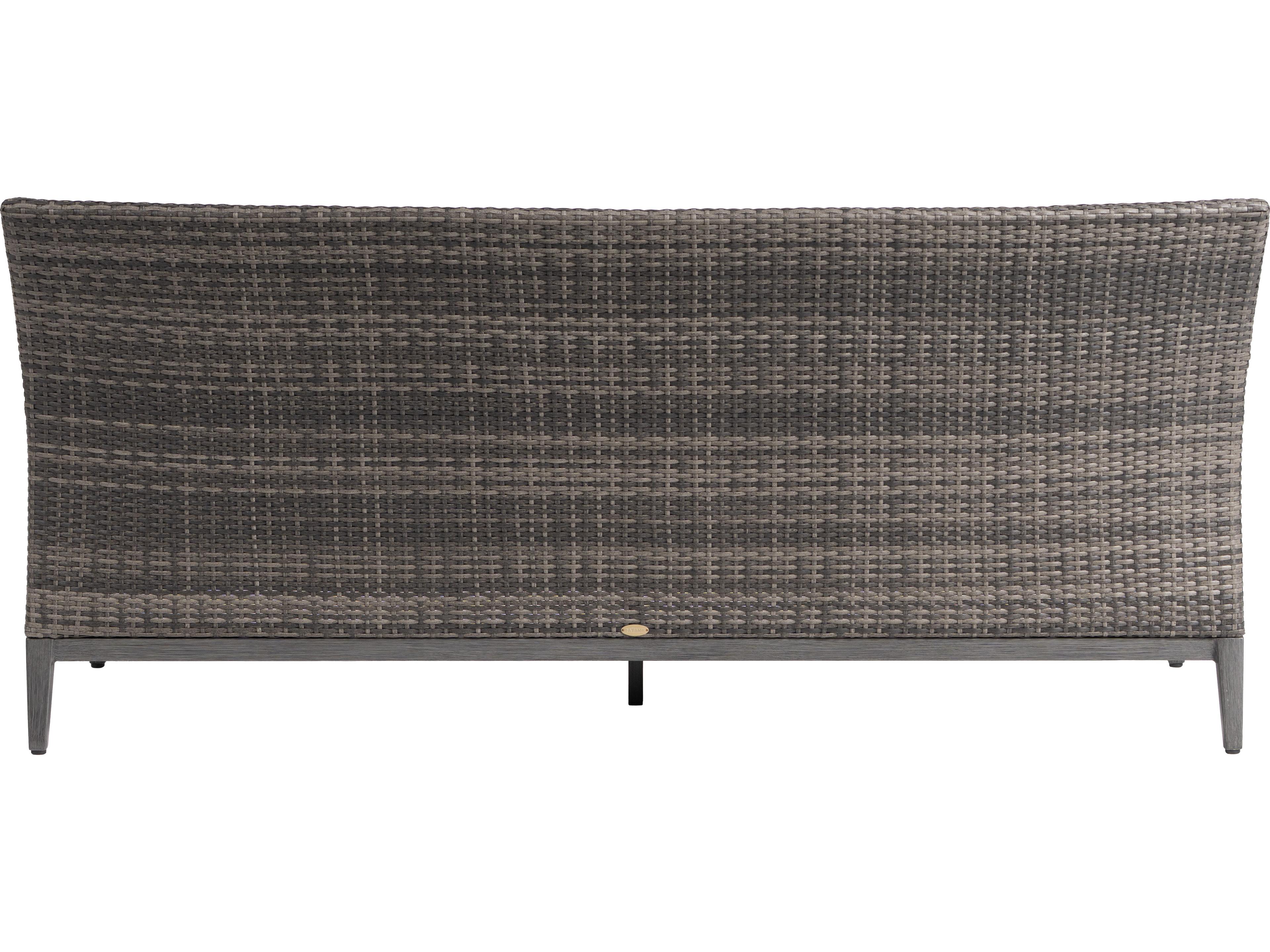 Ratana Biltmore Aluminum Wicker Sofa