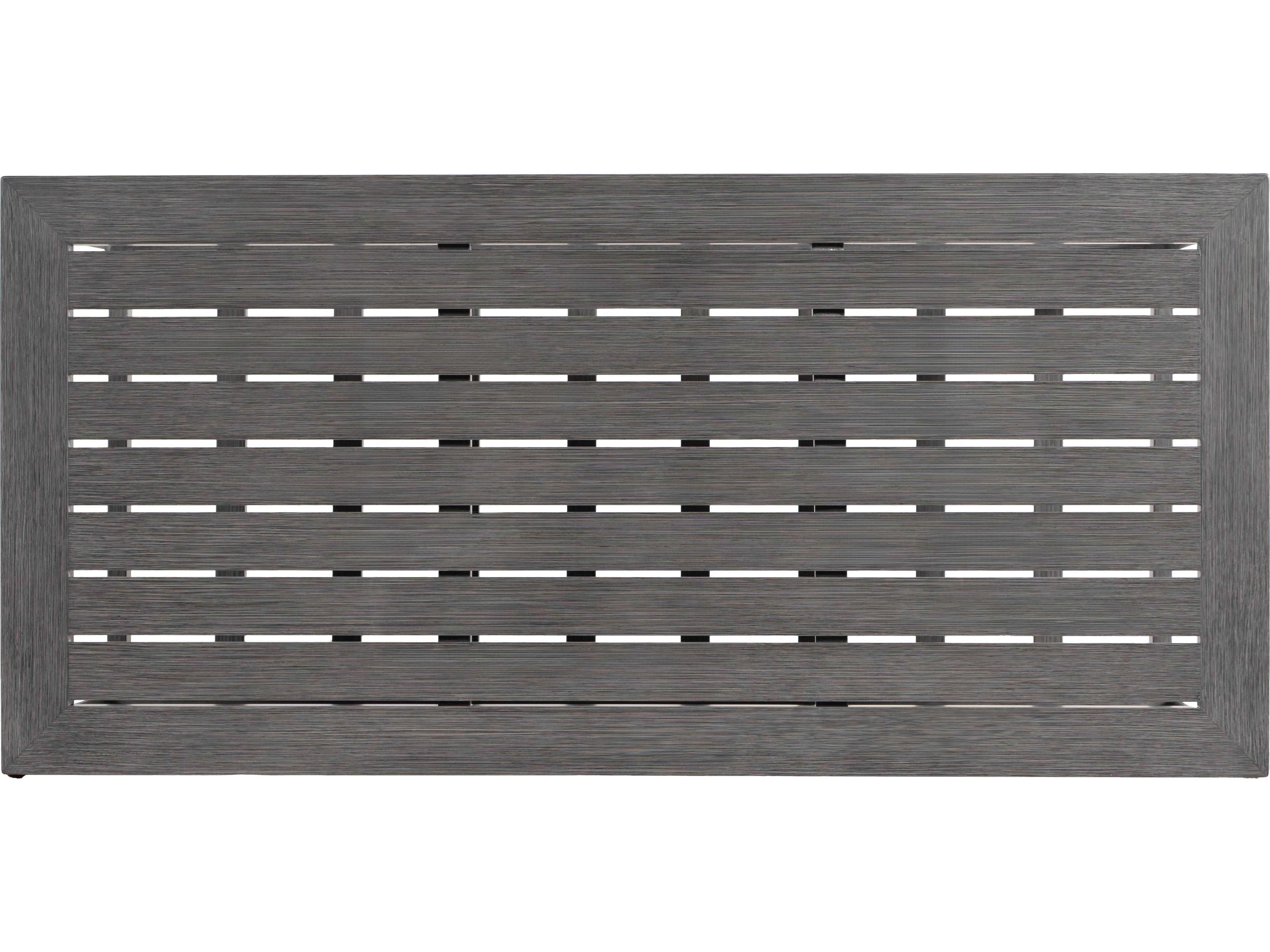 Ratana Cabo San Lucas Aluminum Rectangular Coffee Table