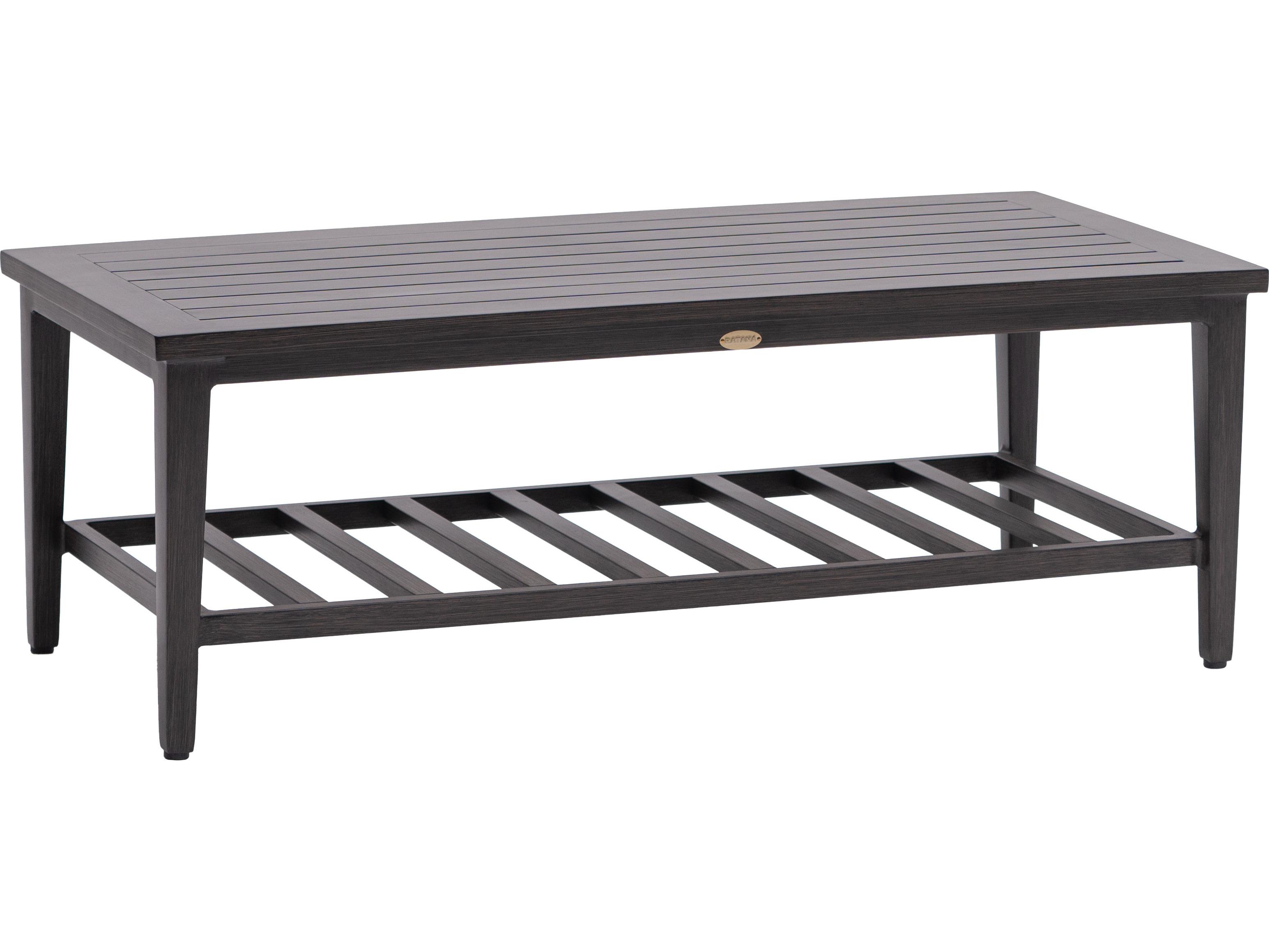 Ratana Cabo San Lucas Aluminum Rectangular Coffee Table