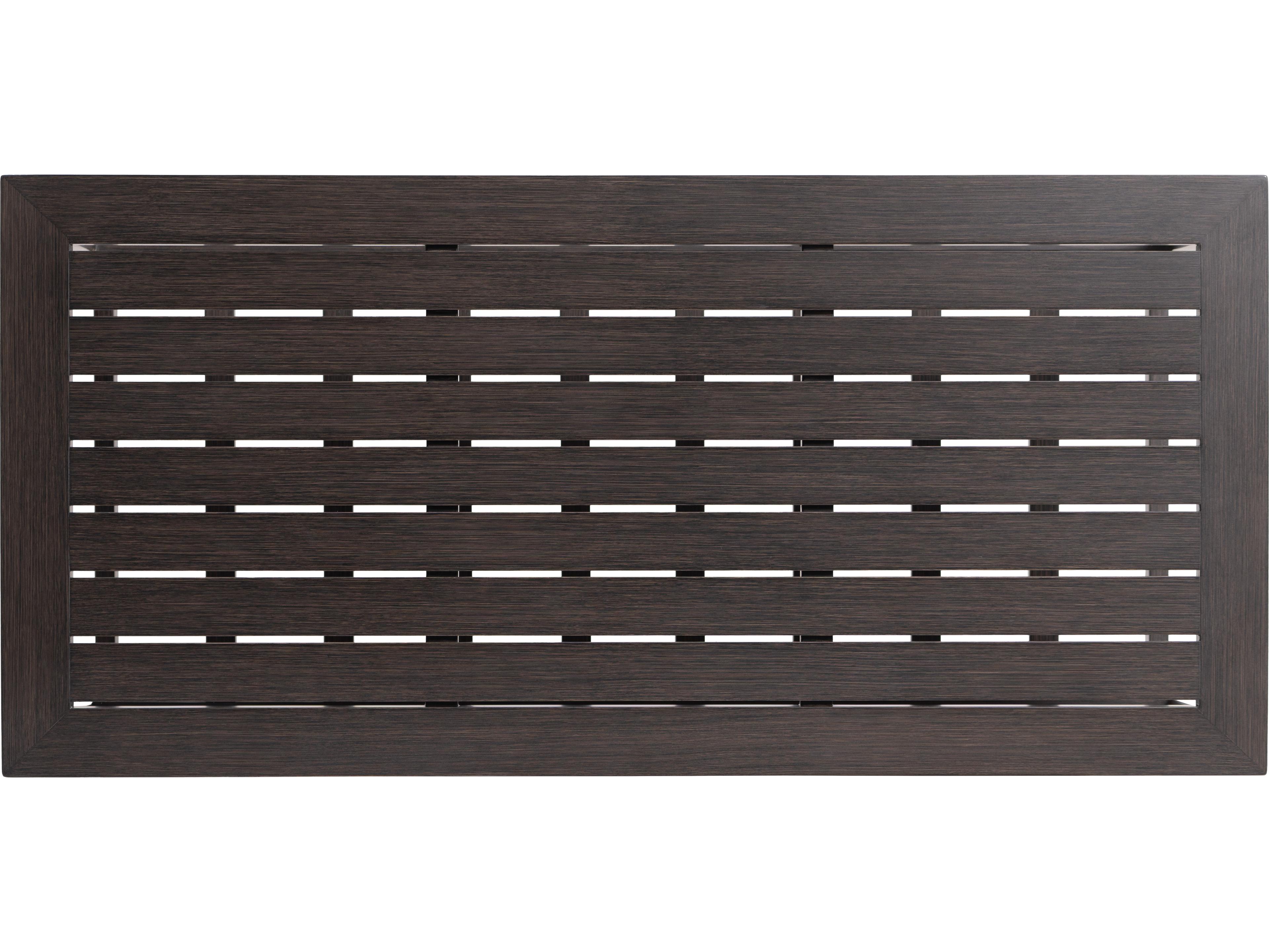 Ratana Cabo San Lucas Aluminum Rectangular Coffee Table