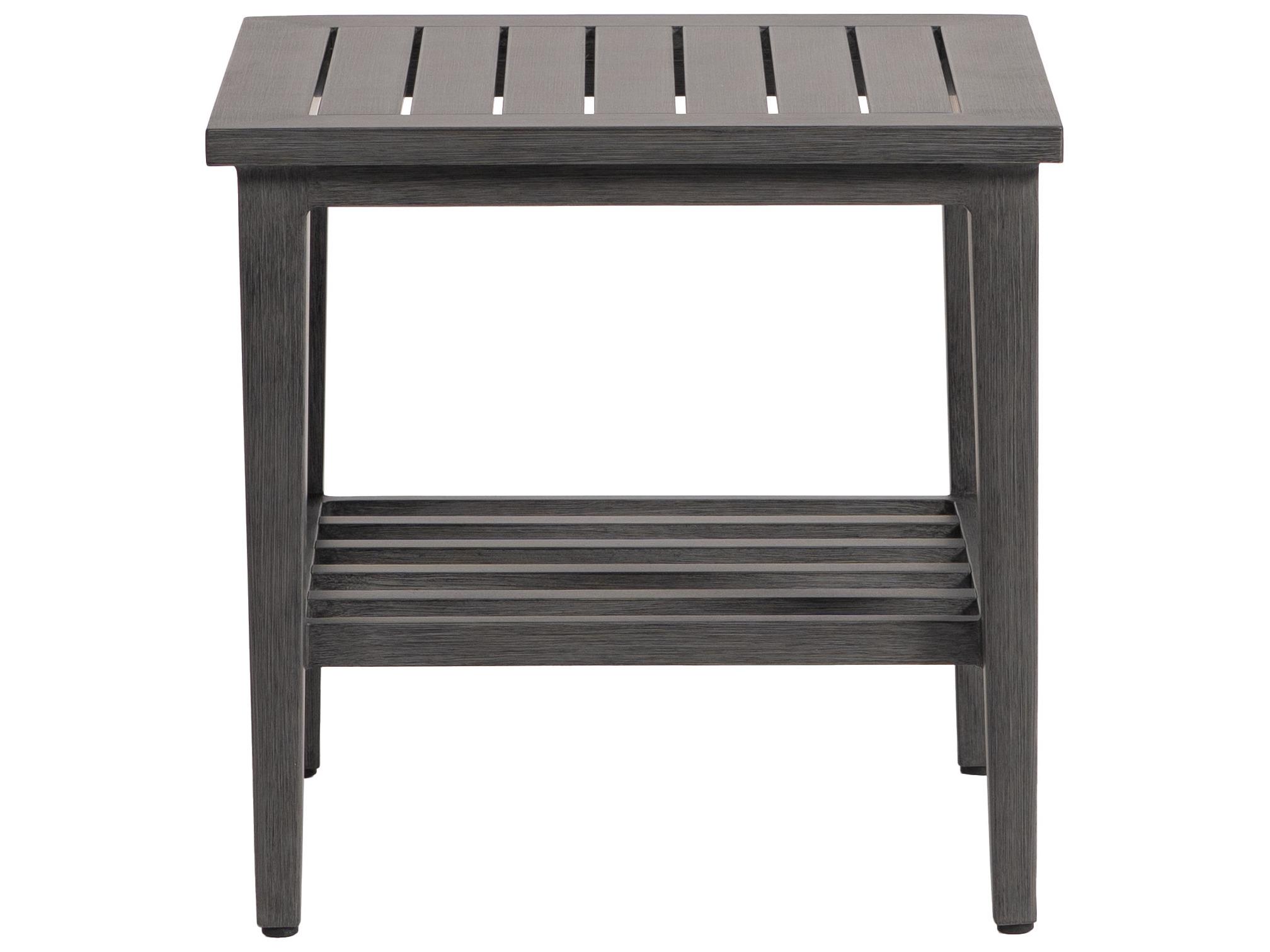 Ratana Cabo San Lucas Aluminum Square End Table