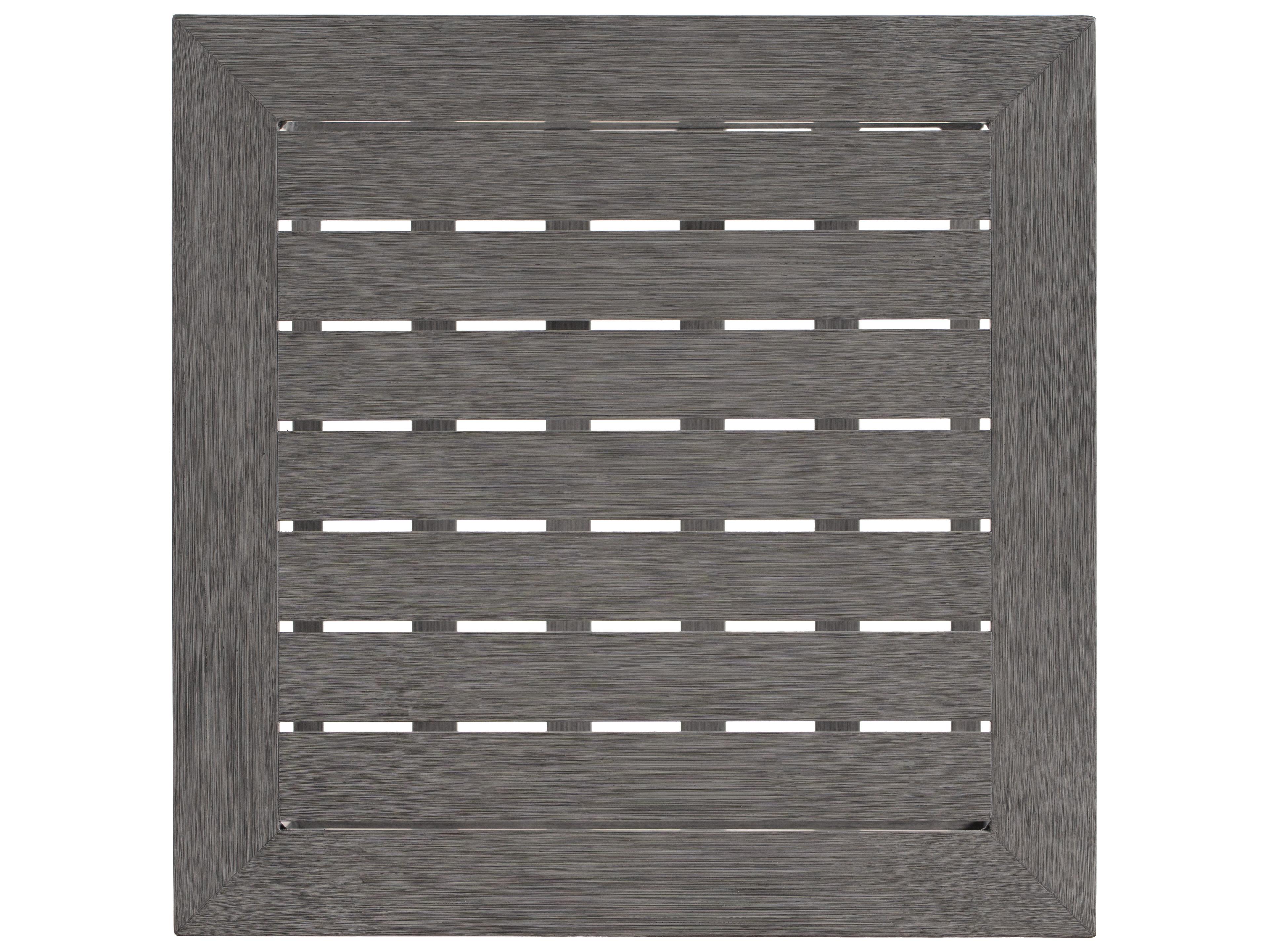 Ratana Cabo San Lucas Aluminum Square End Table