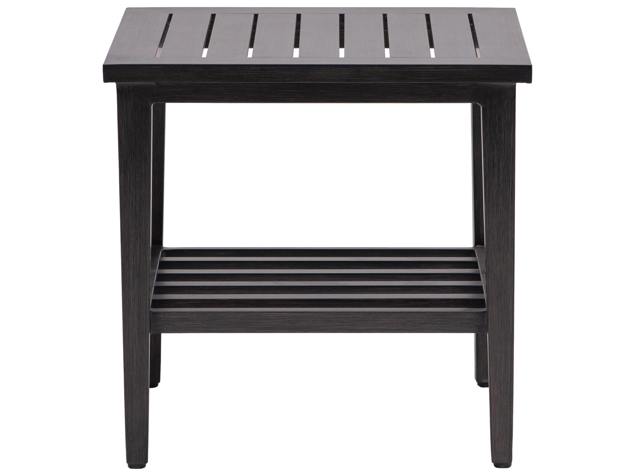 Ratana Cabo San Lucas Aluminum Square End Table