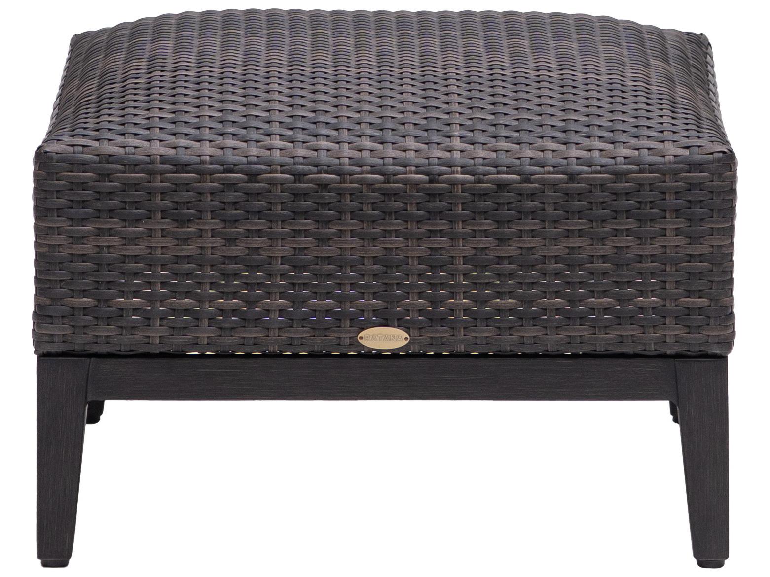 Ratana Biltmore Aluminum Wicker Ottoman