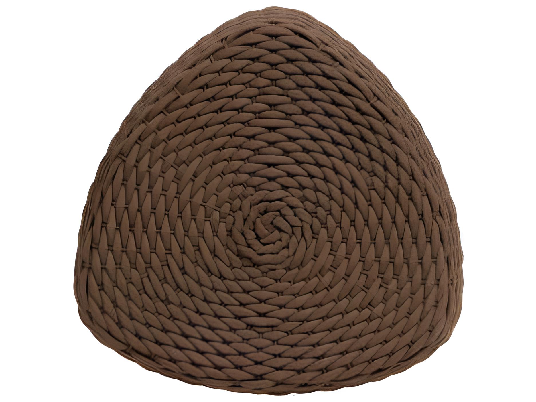 Ratana Roca Aluminum Strap Ottoman