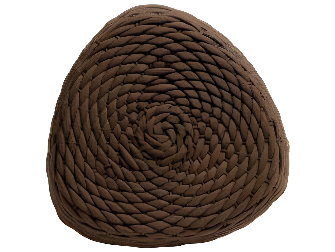 Ratana Roca Aluminum Strap Ottoman