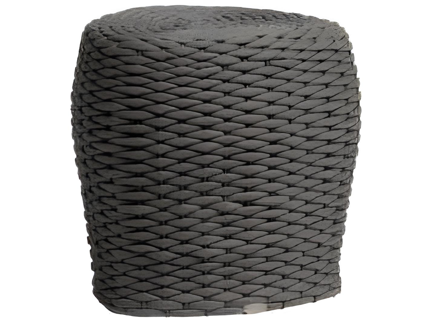 Ratana Roca Aluminum Strap Ottoman