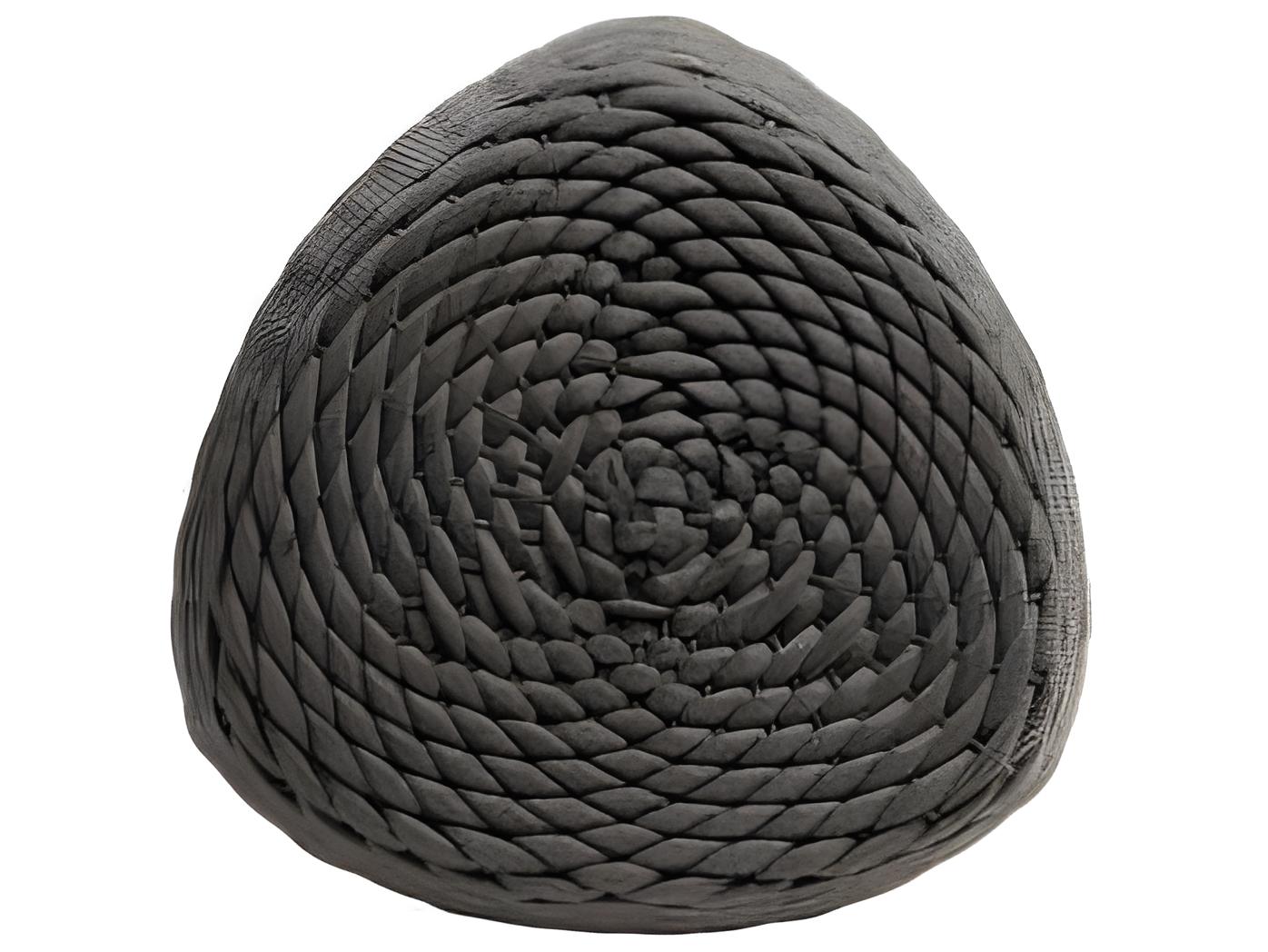 Ratana Roca Aluminum Strap Ottoman