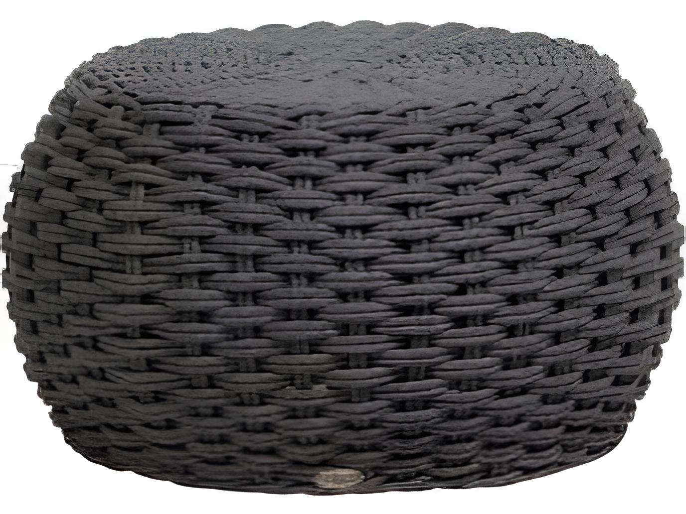 Ratana Giro Aluminum Strap Ottoman