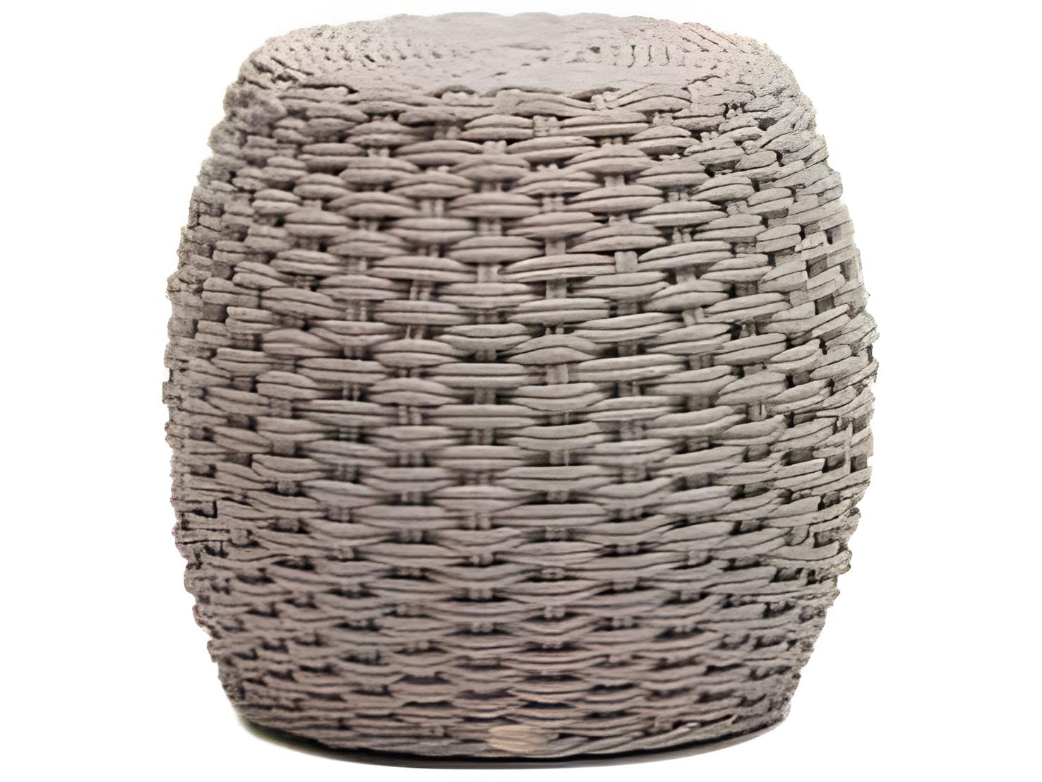 Ratana Giro Aluminum Strap Ottoman