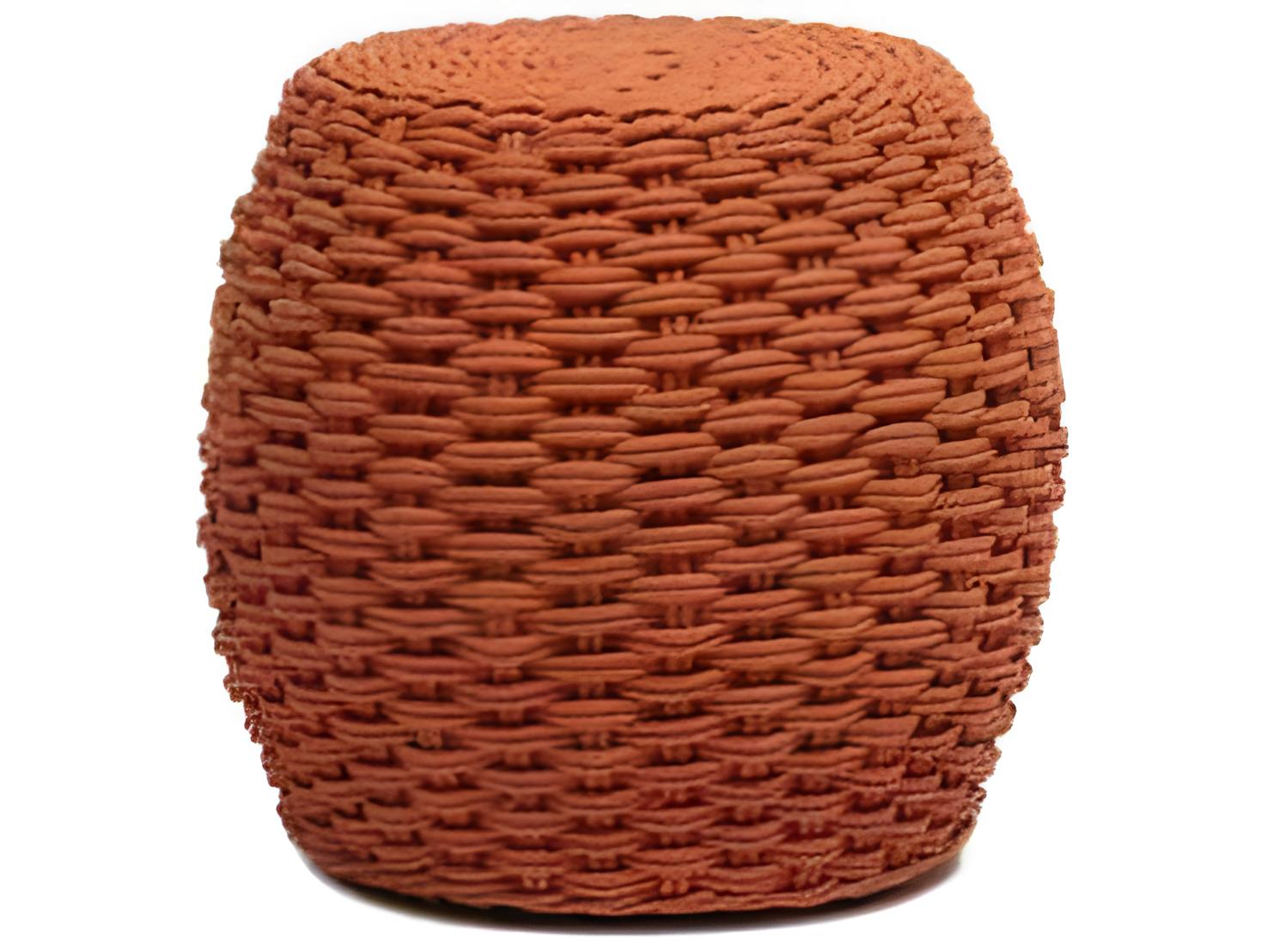 Ratana Giro Aluminum Strap Ottoman