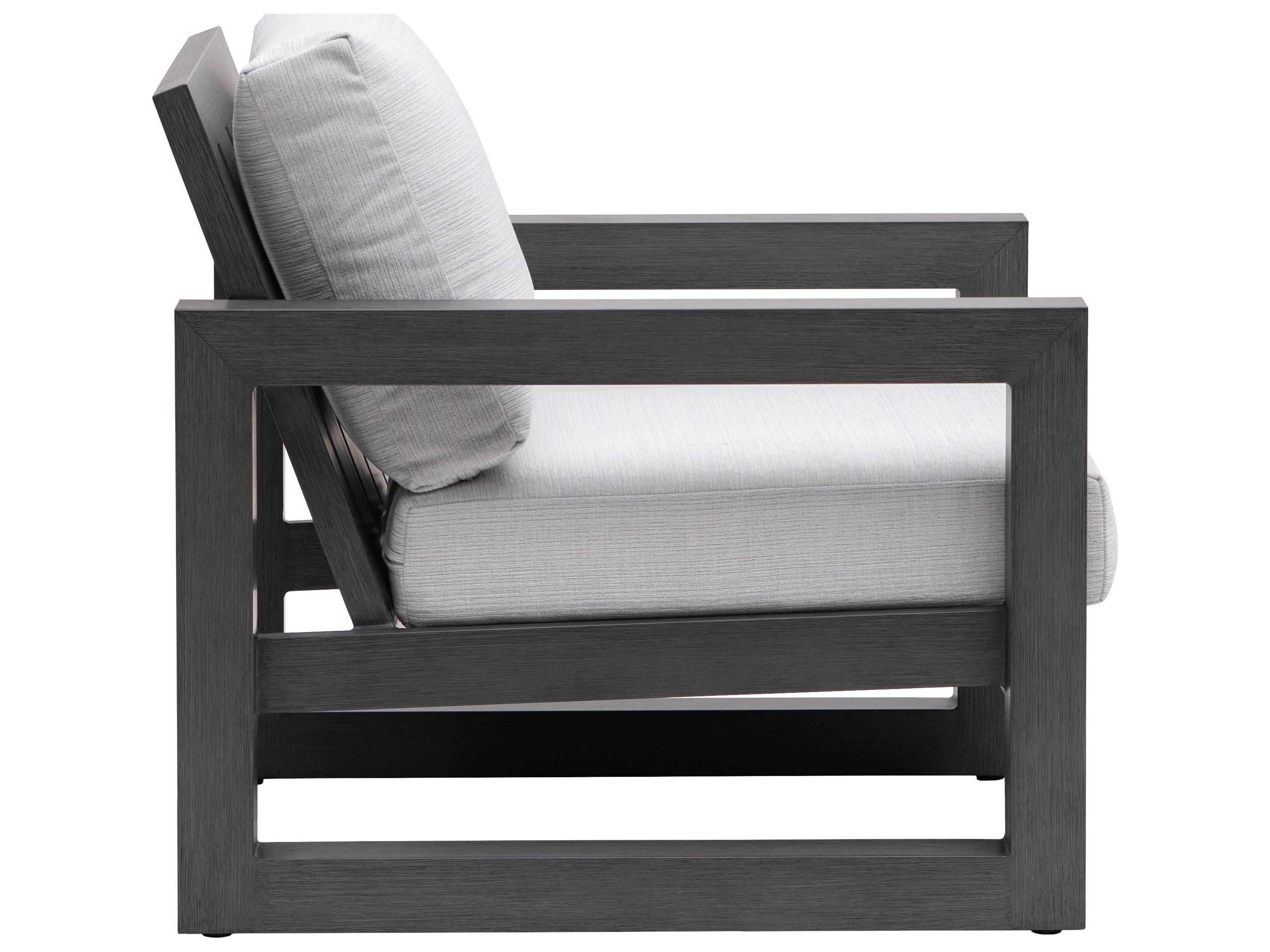 Ratana Milano Aluminum Cushion Lounge Chair
