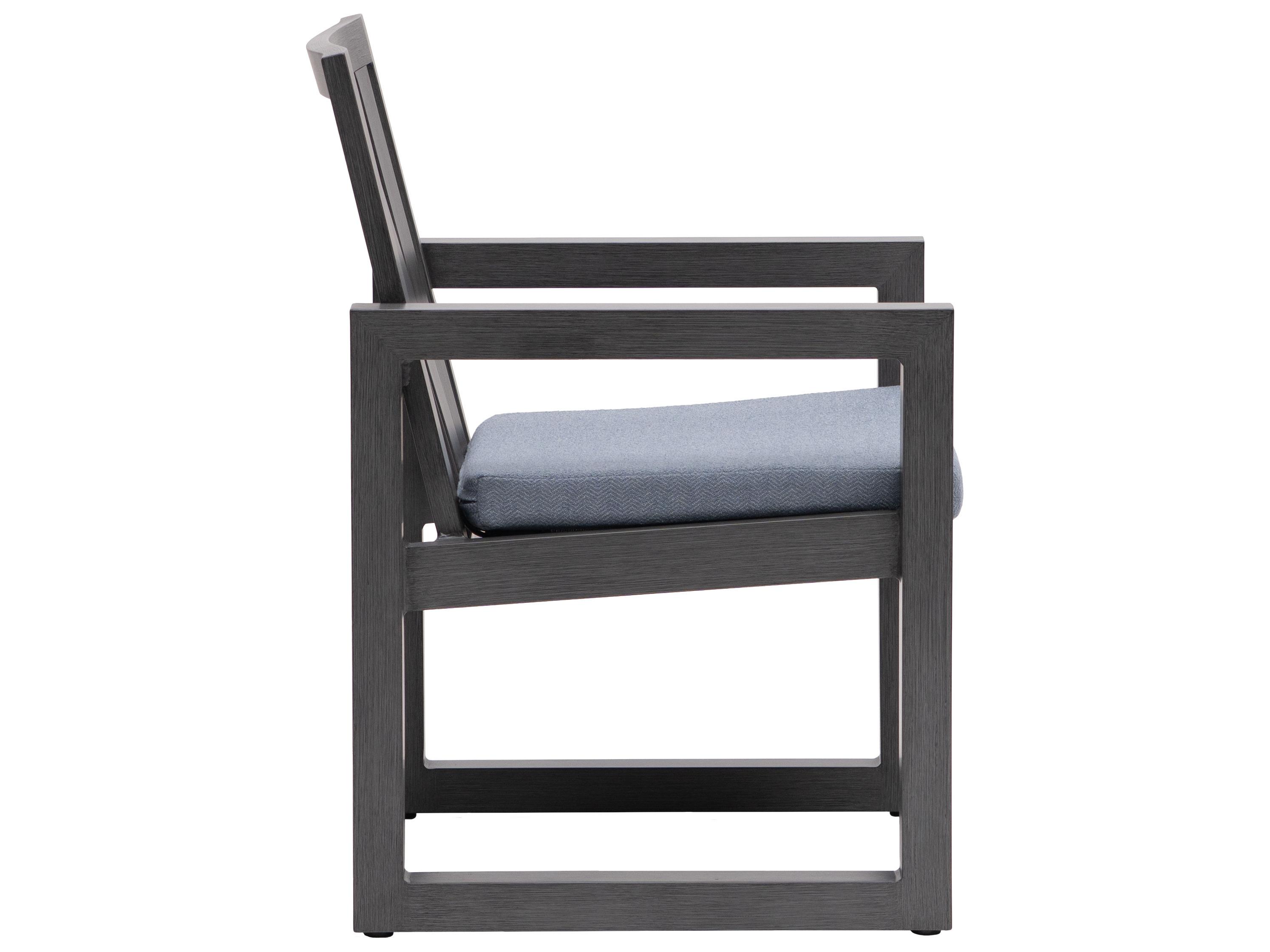 Ratana Milano Aluminum Cushion Dining Chair