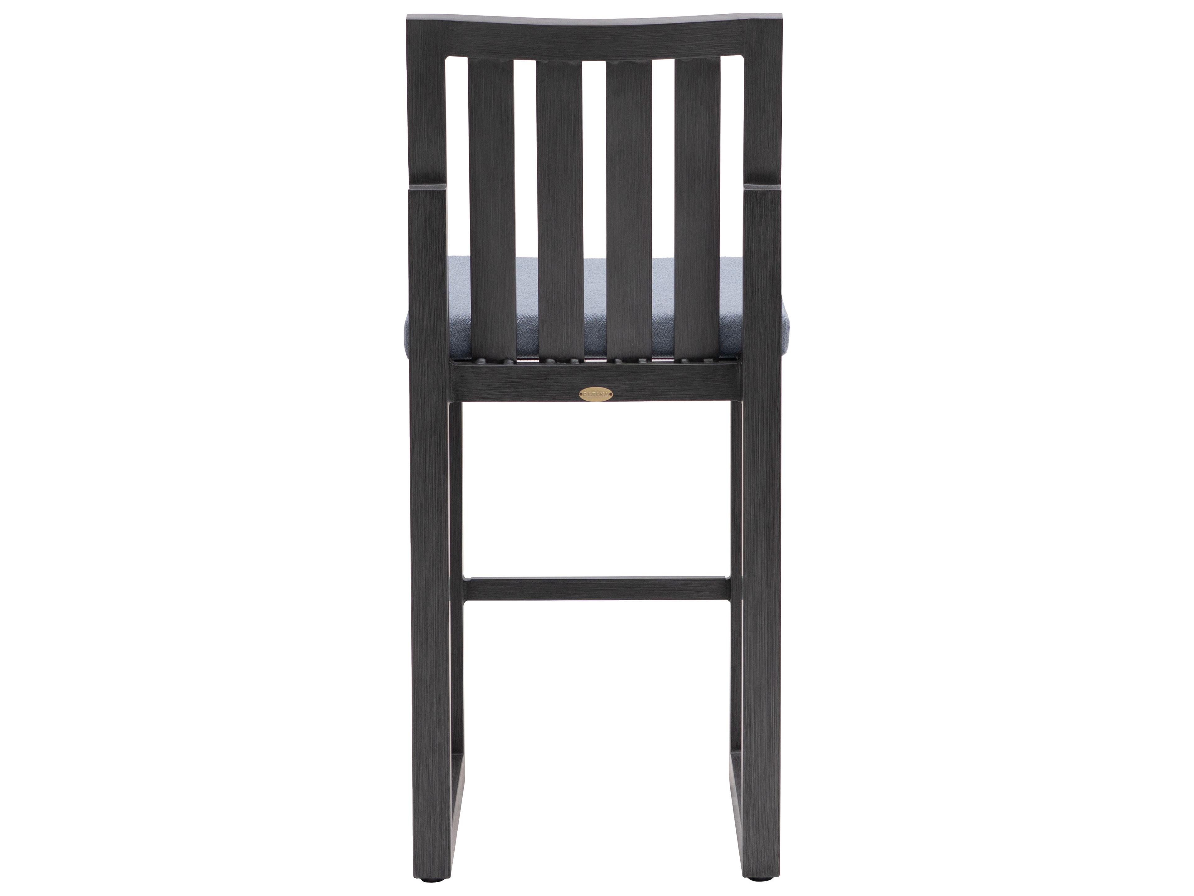 Ratana Milano Aluminum Cushion Bar Stool