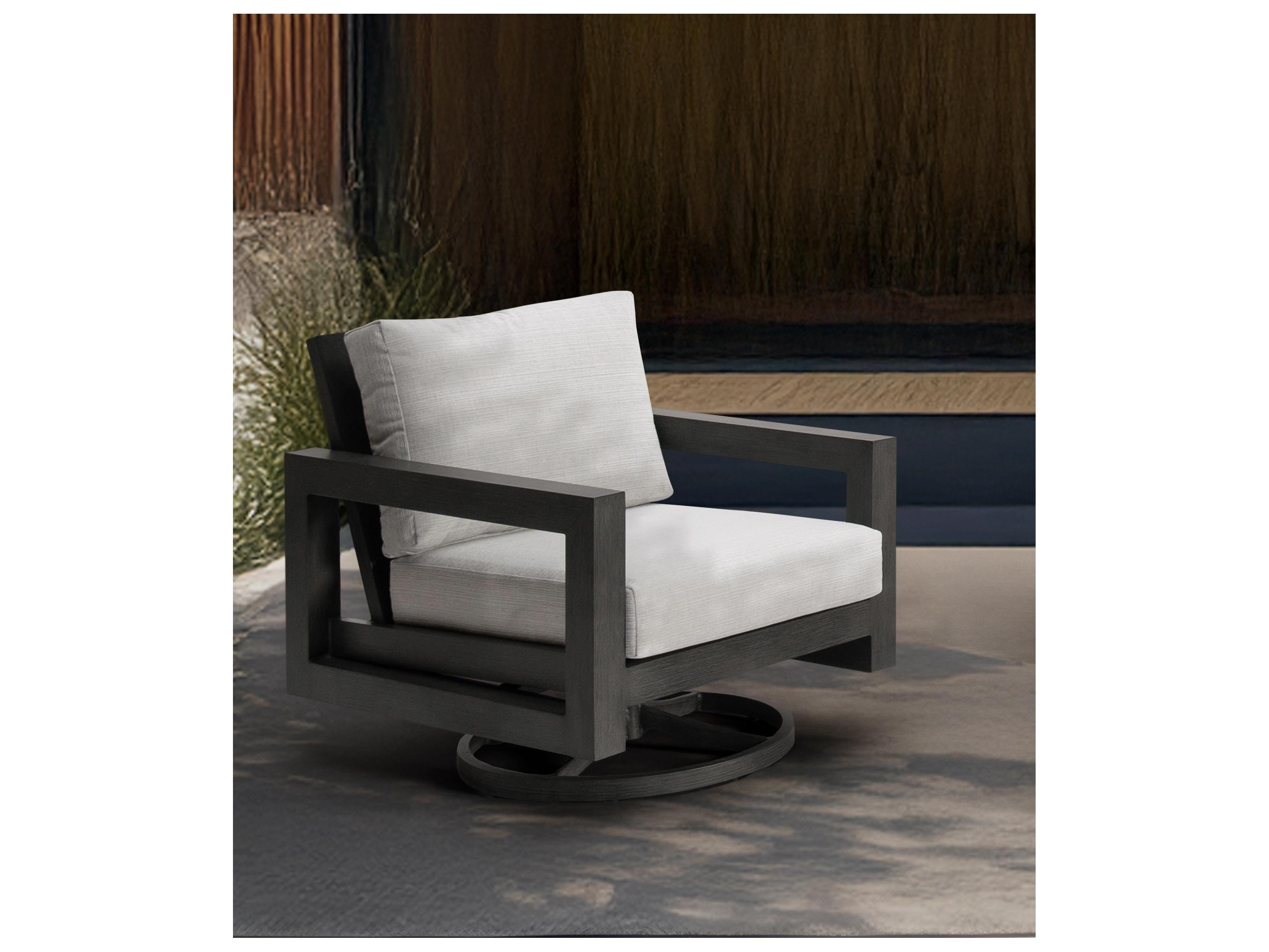 Ratana Milano Aluminum Cushion Lounge Chair