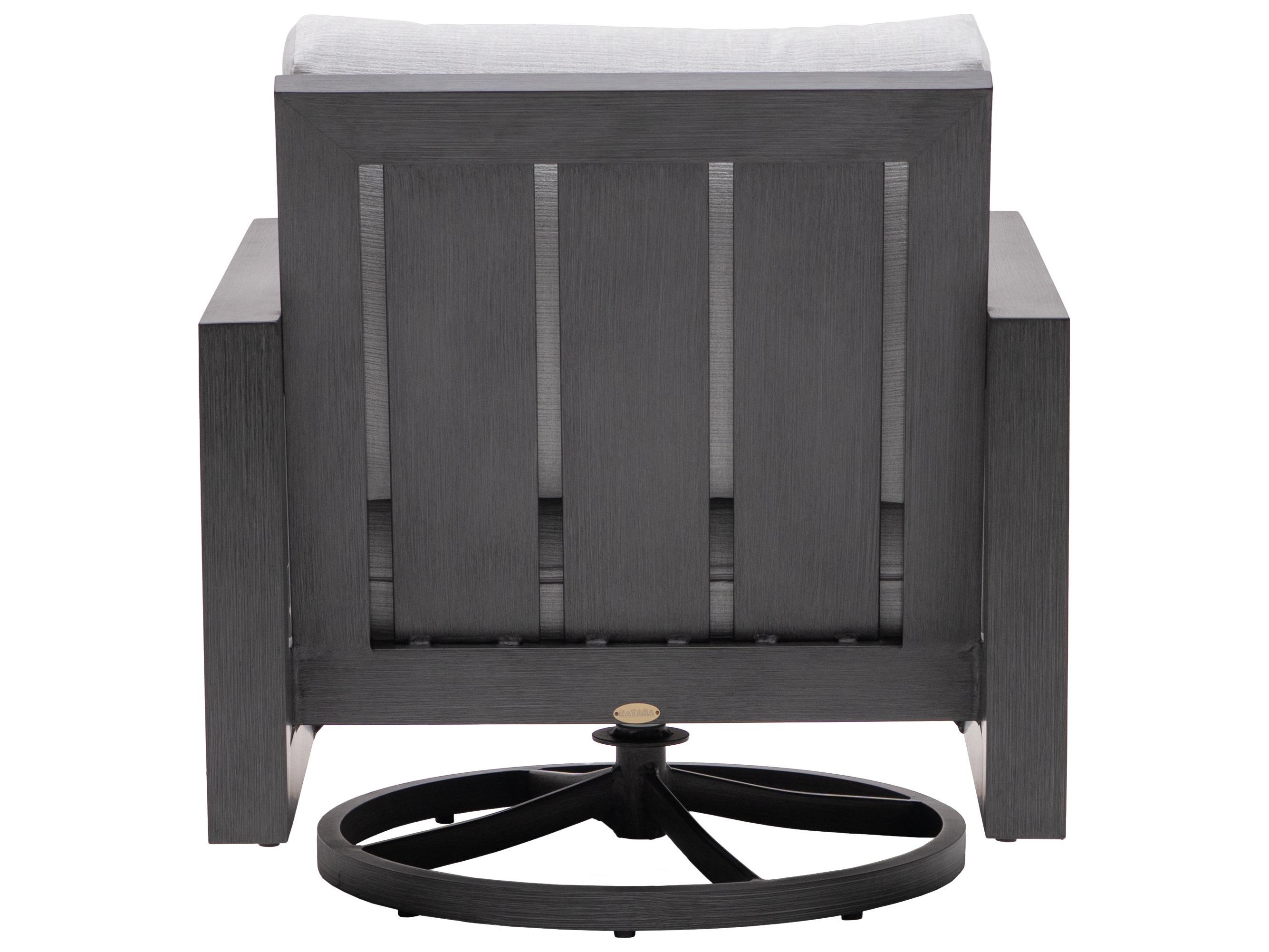 Ratana Milano Aluminum Cushion Lounge Chair