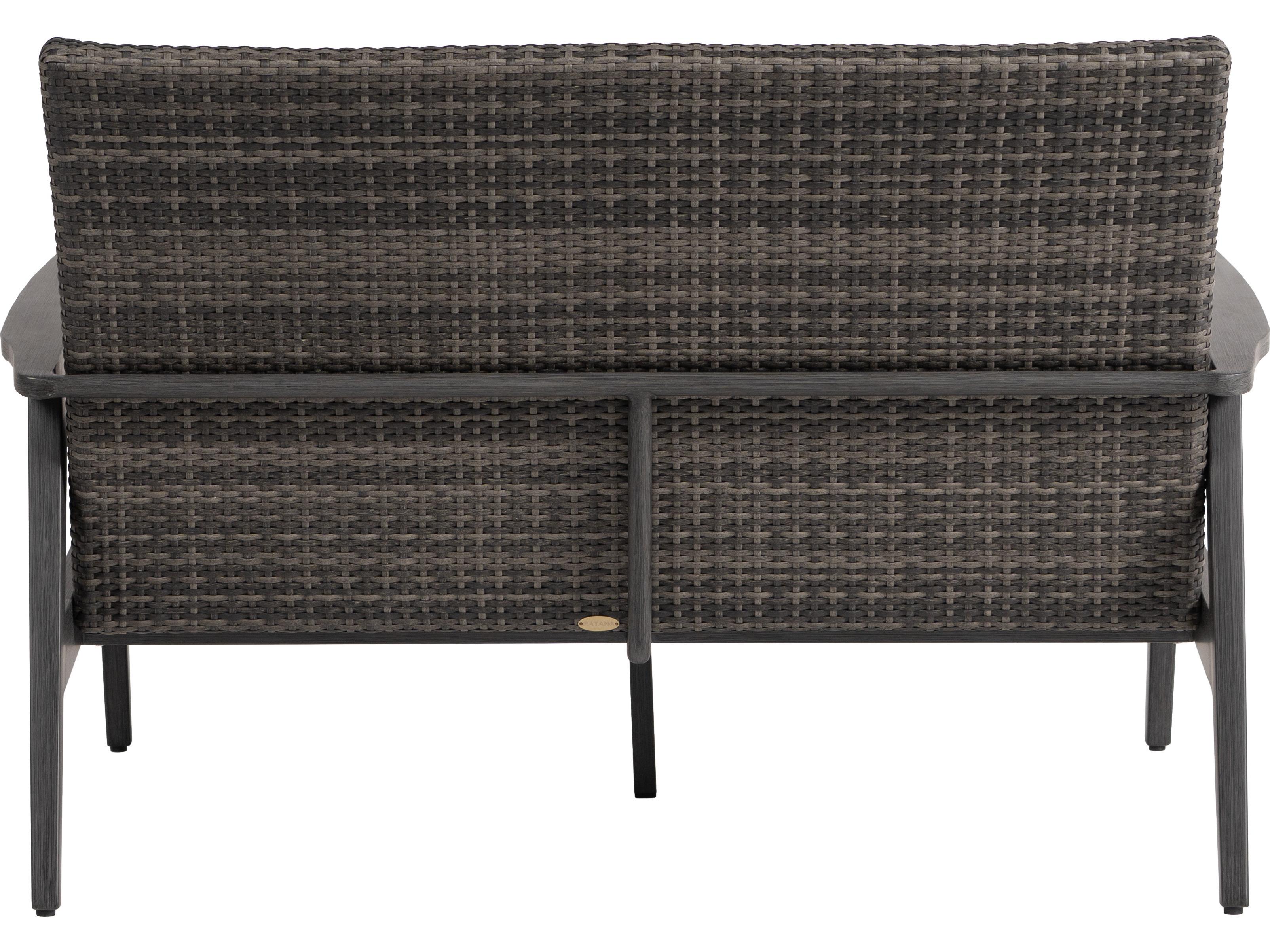 Ratana Cabo San Lucas Aluminum Wicker Loveseat