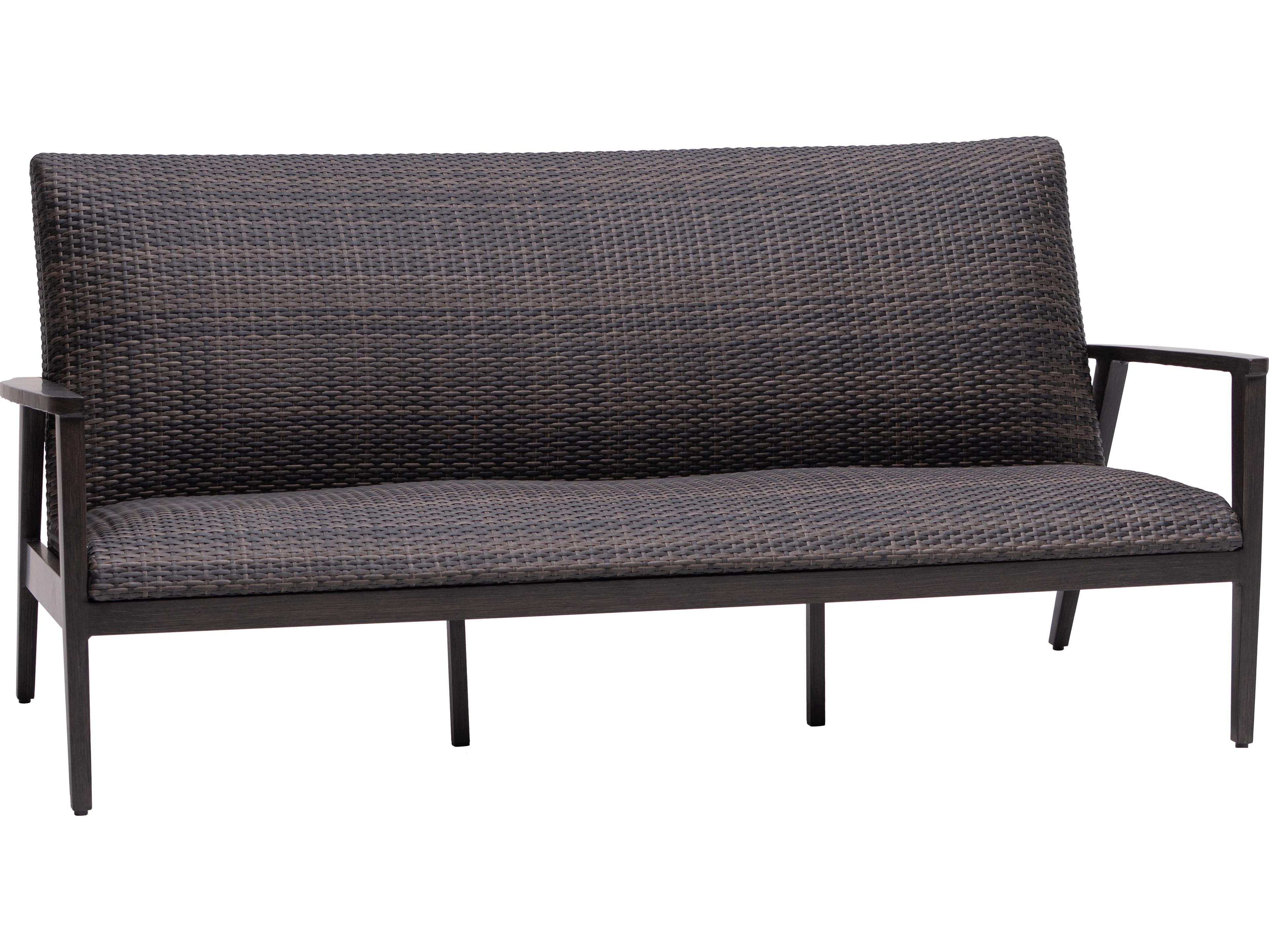 Ratana Cabo San Lucas Aluminum Wicker Sofa