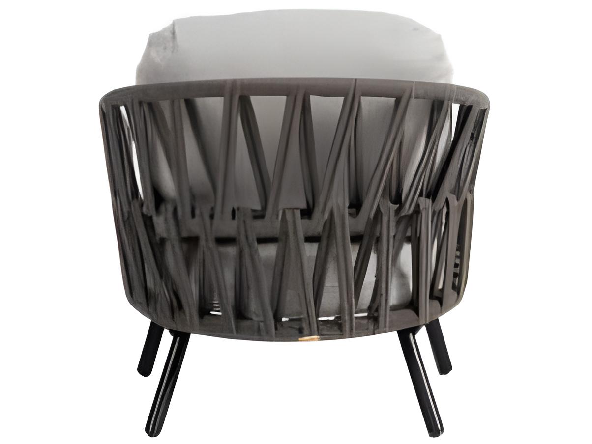 Ratana Hamptons Silver Diva Night Aluminum Cushion Lounge Chair