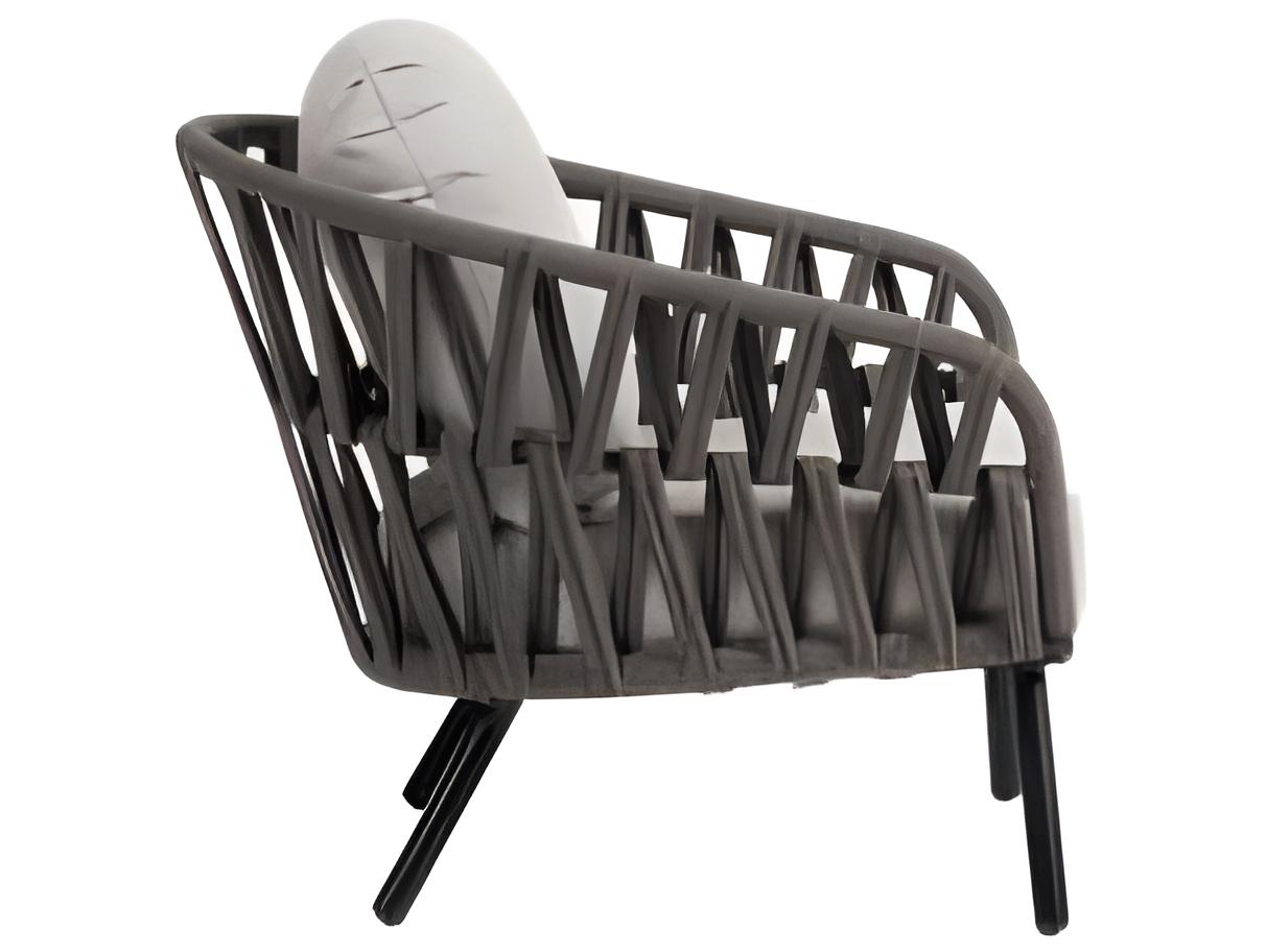 Ratana Hamptons Silver Diva Night Aluminum Cushion Lounge Chair