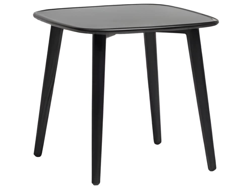 Ratana Hamptons Silver Diva Night Aluminum Square End Table