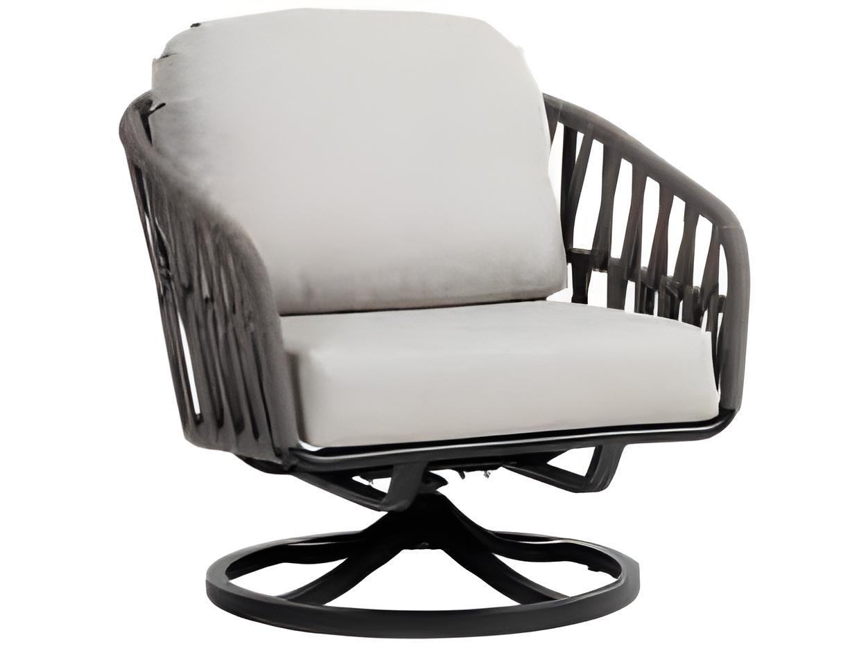 Ratana Hamptons Silver Diva Night Aluminum Cushion Lounge Chair