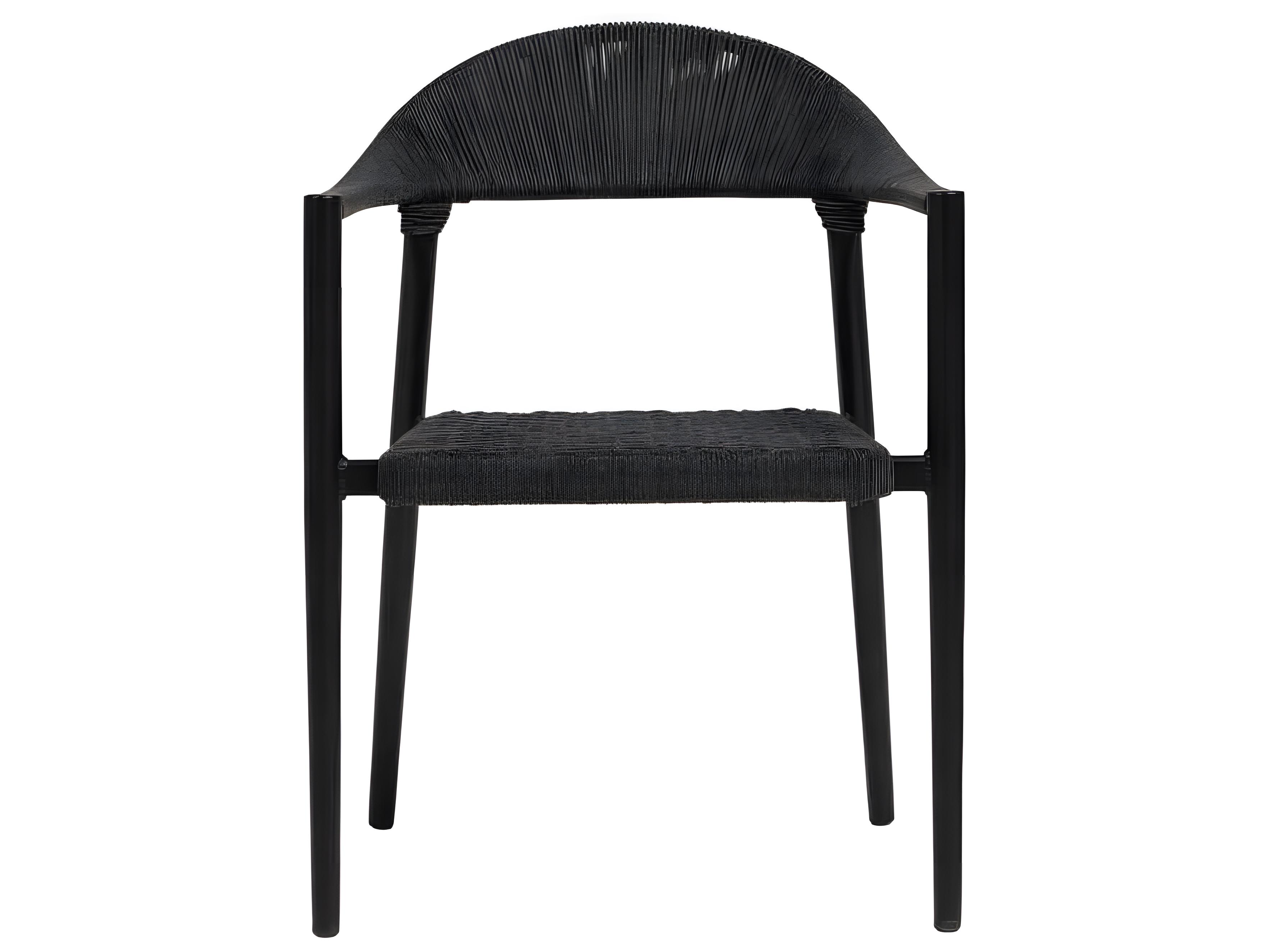 Ratana Ballina Silver Diva Night Aluminum Strap Dining Chair