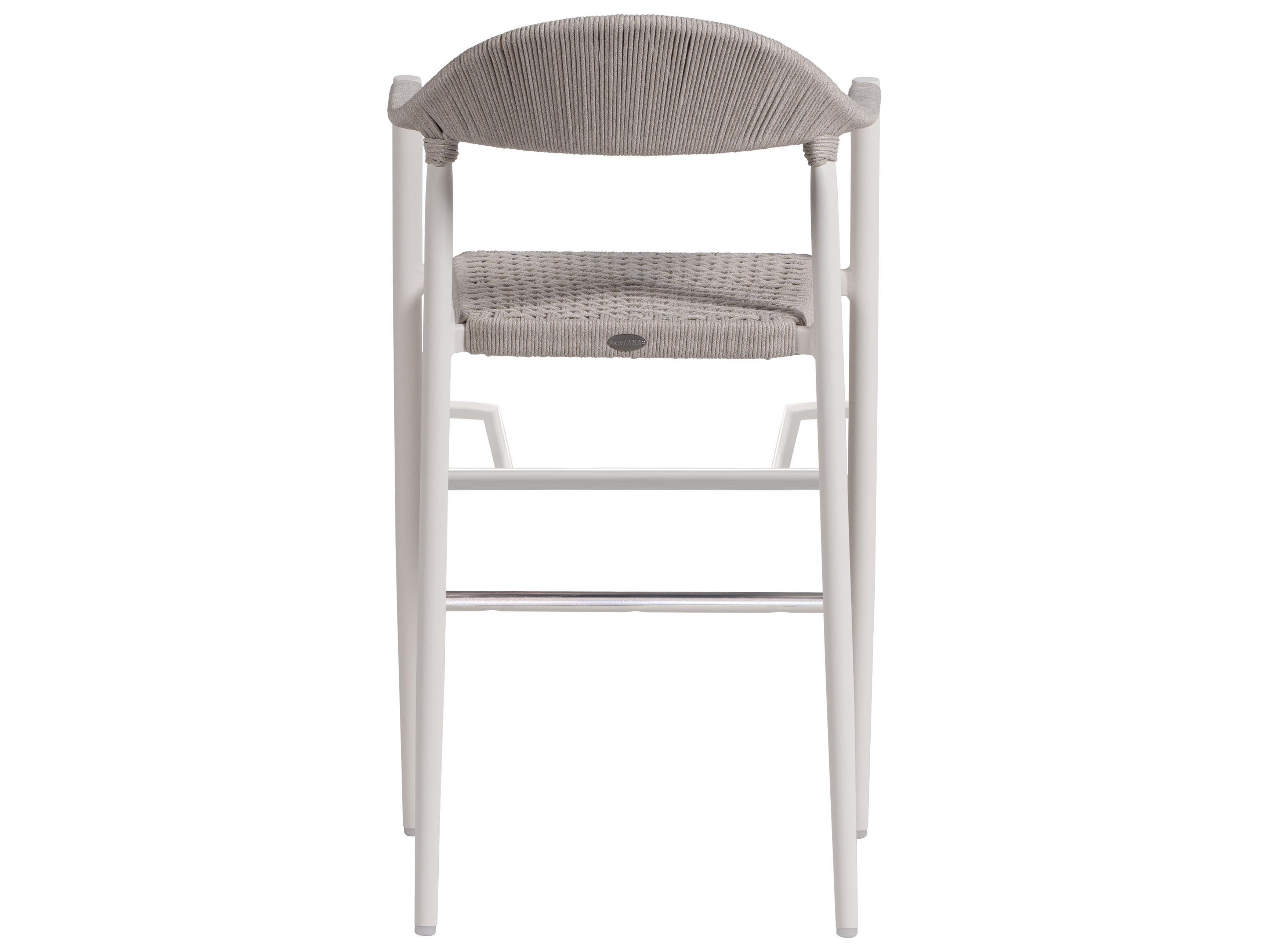 Ratana Ballina Aluminum Rope Bar Stool