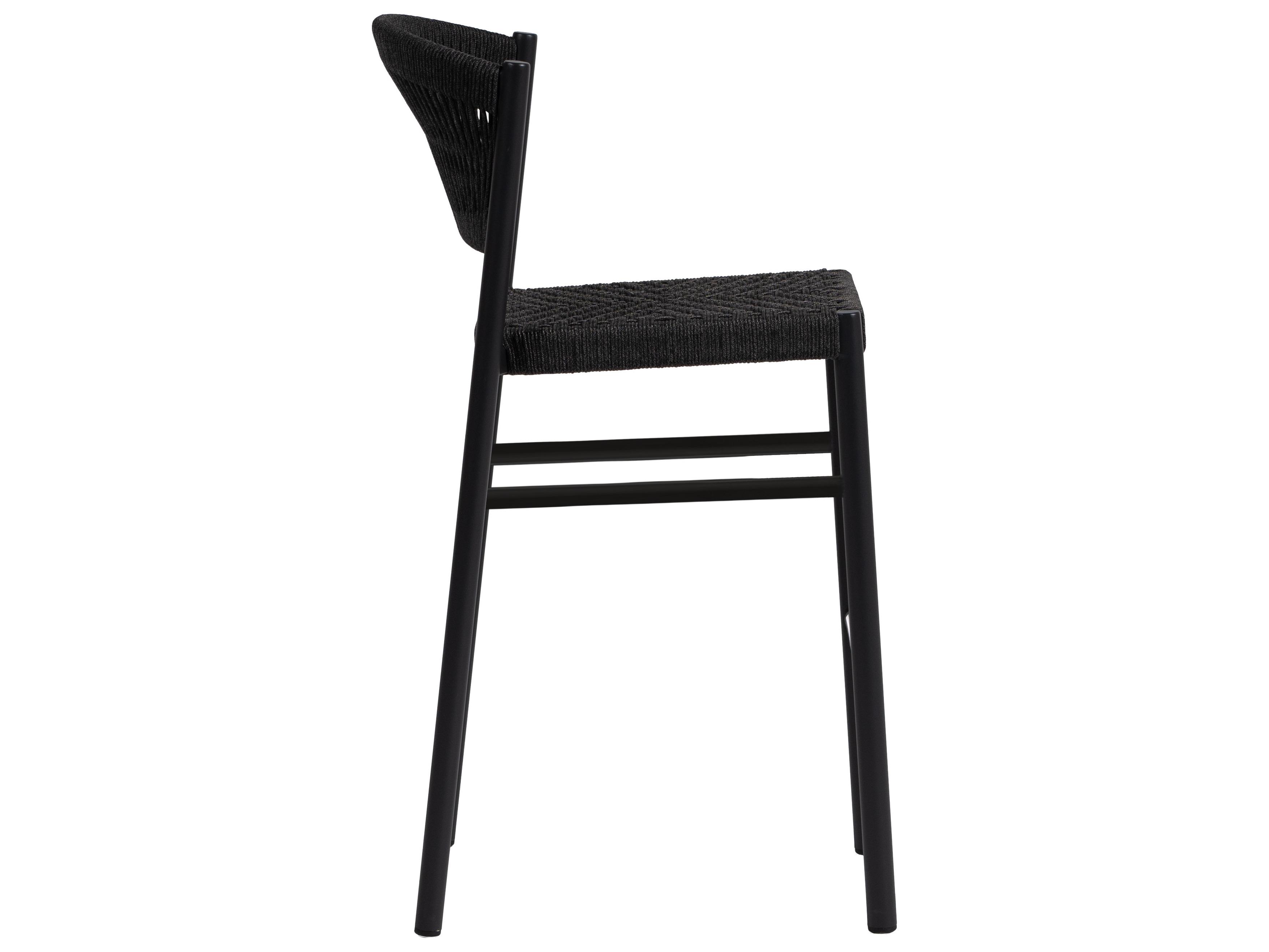 Ratana Naples Aluminum Rope Bar Stool