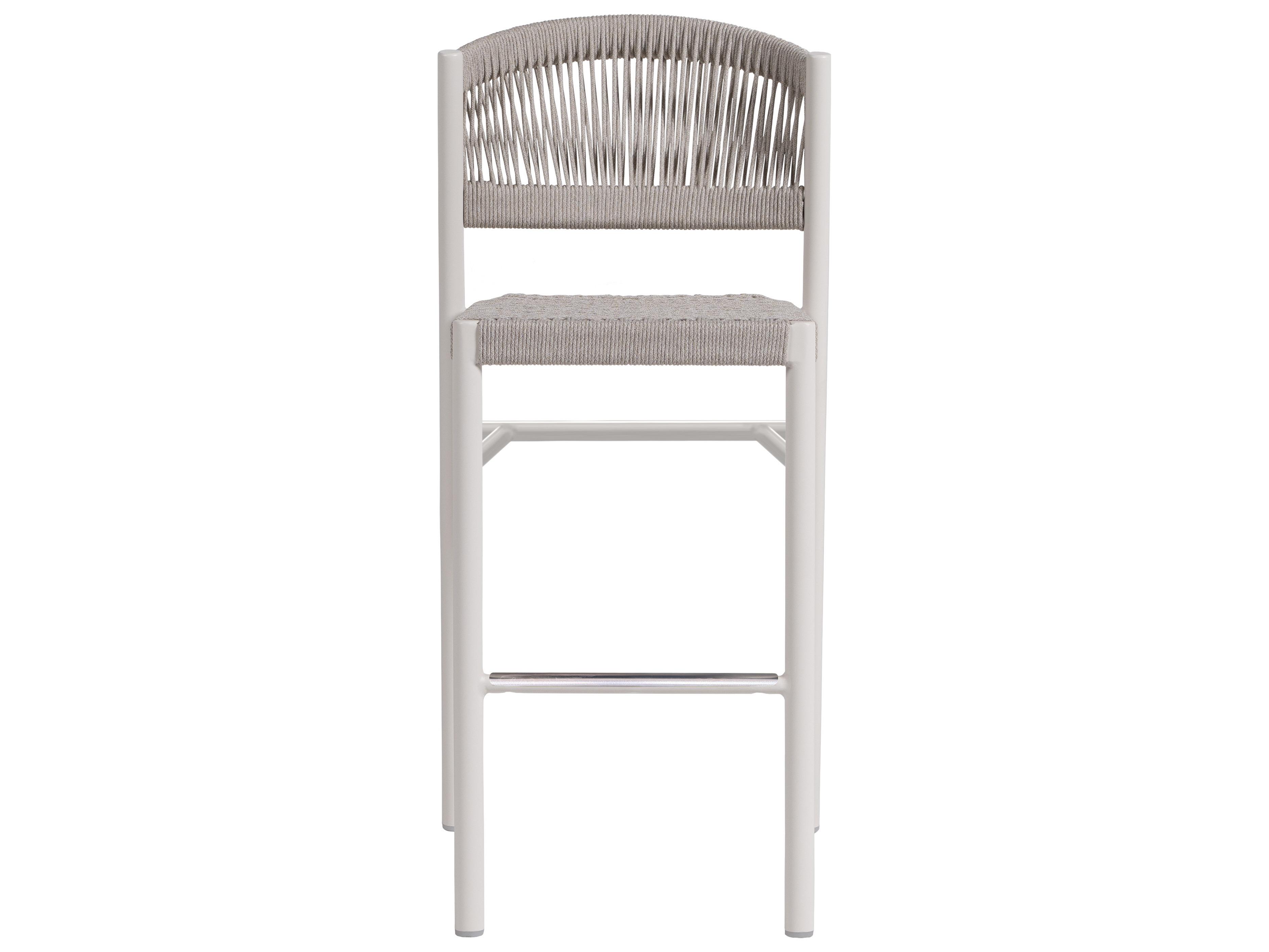 Ratana Naples Aluminum Rope Bar Stool