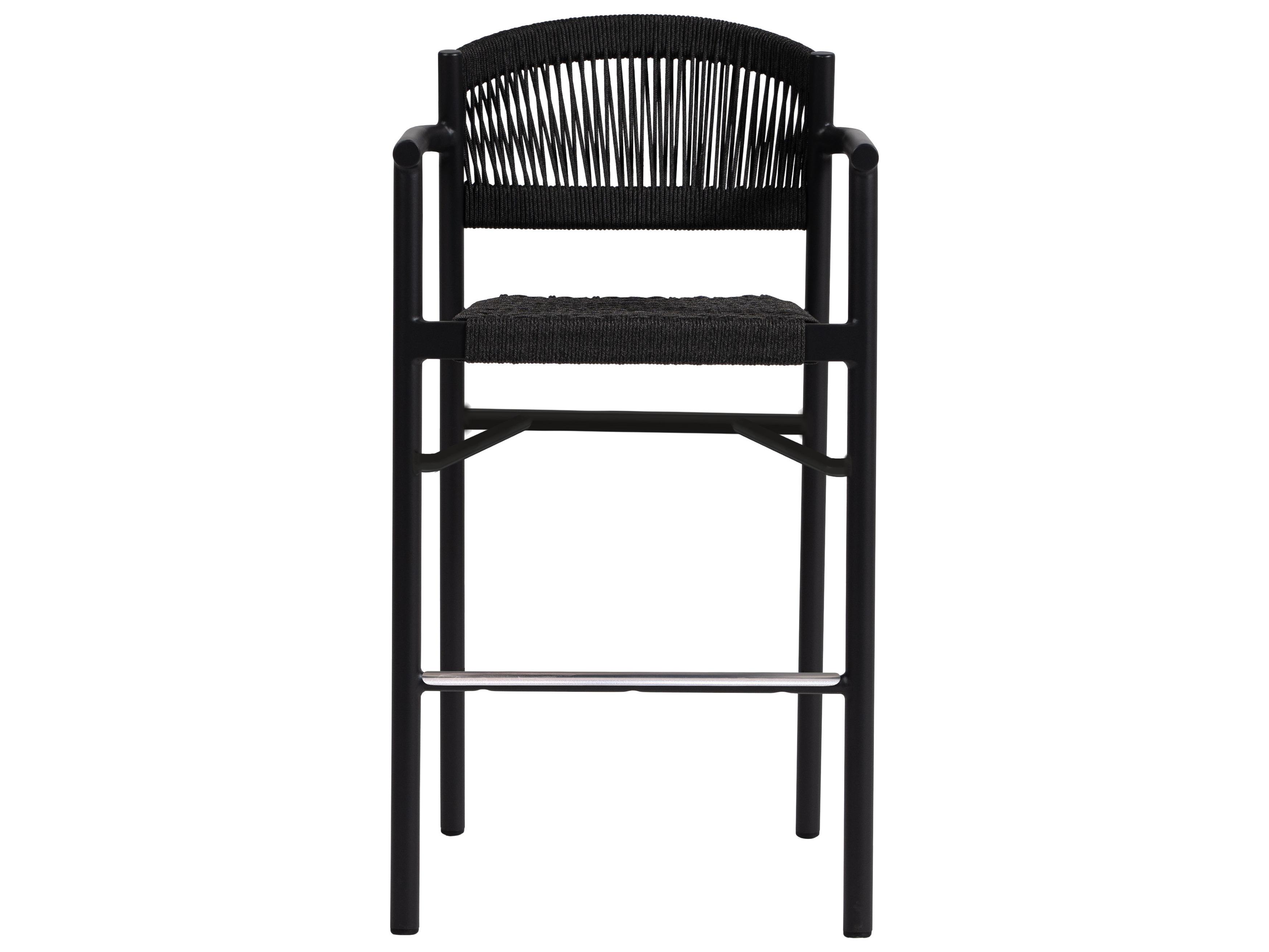 Ratana Naples Aluminum Rope Bar Stool