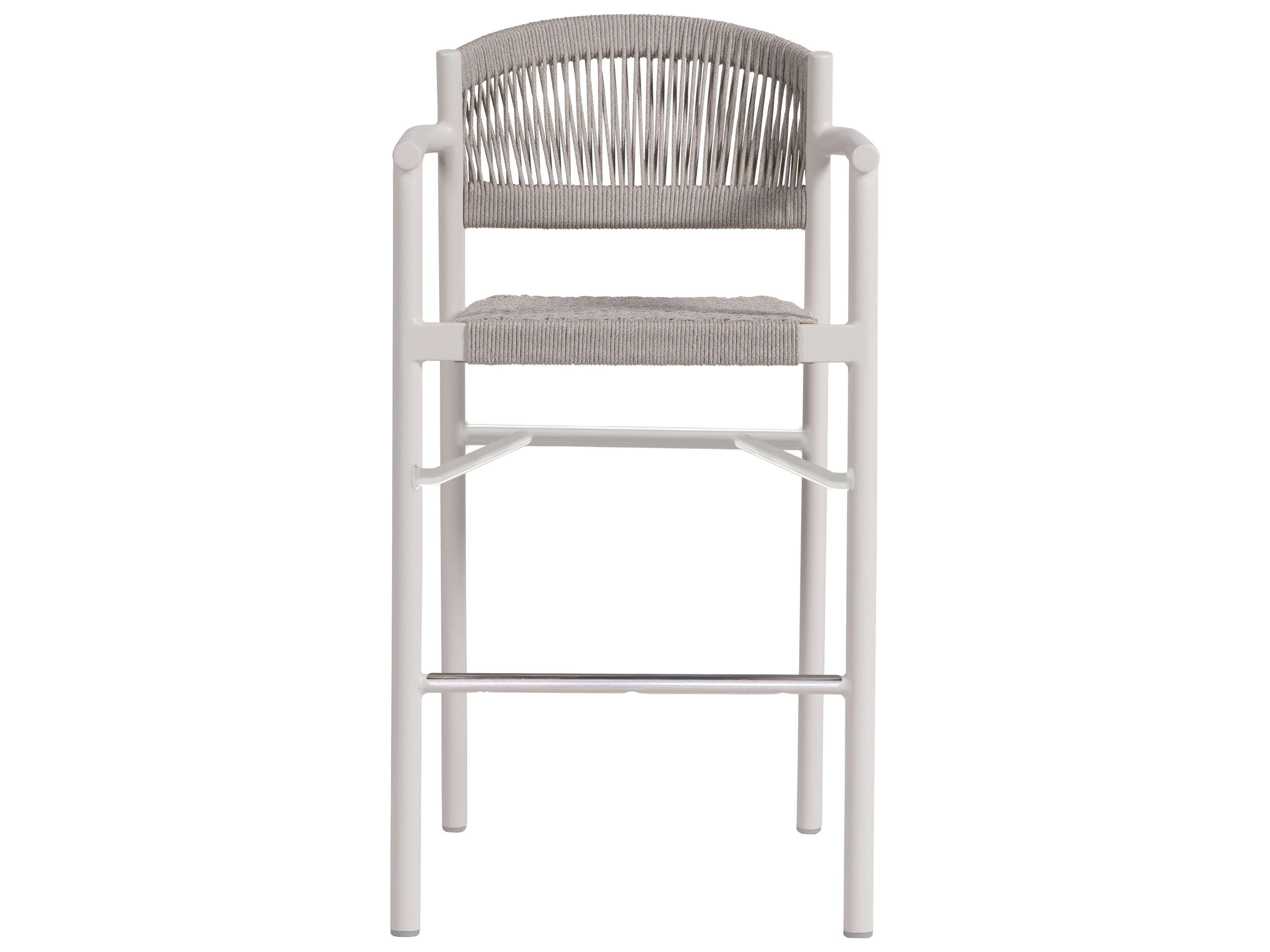 Ratana Naples Aluminum Rope Bar Stool