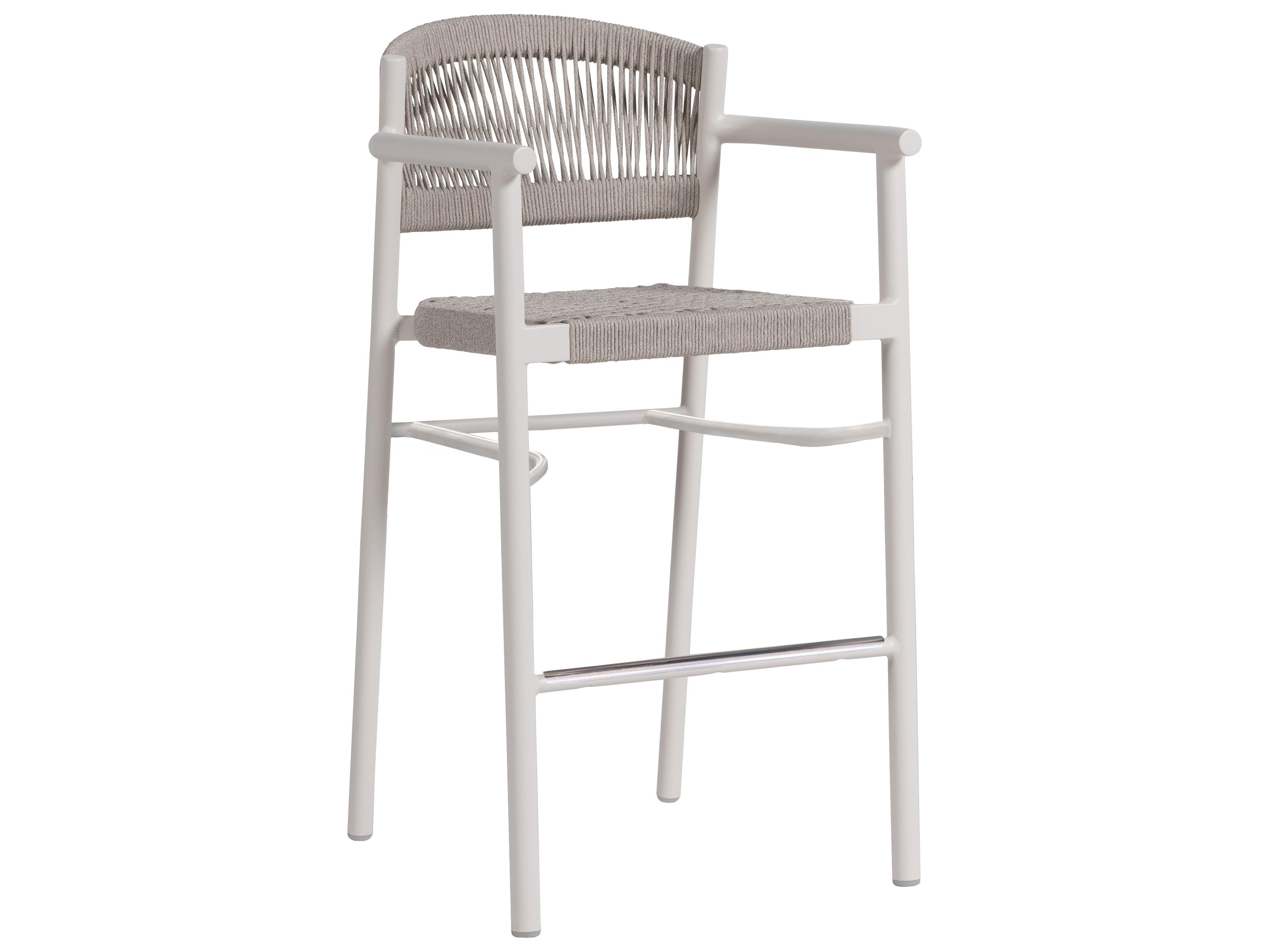 Ratana Naples Aluminum Rope Bar Stool