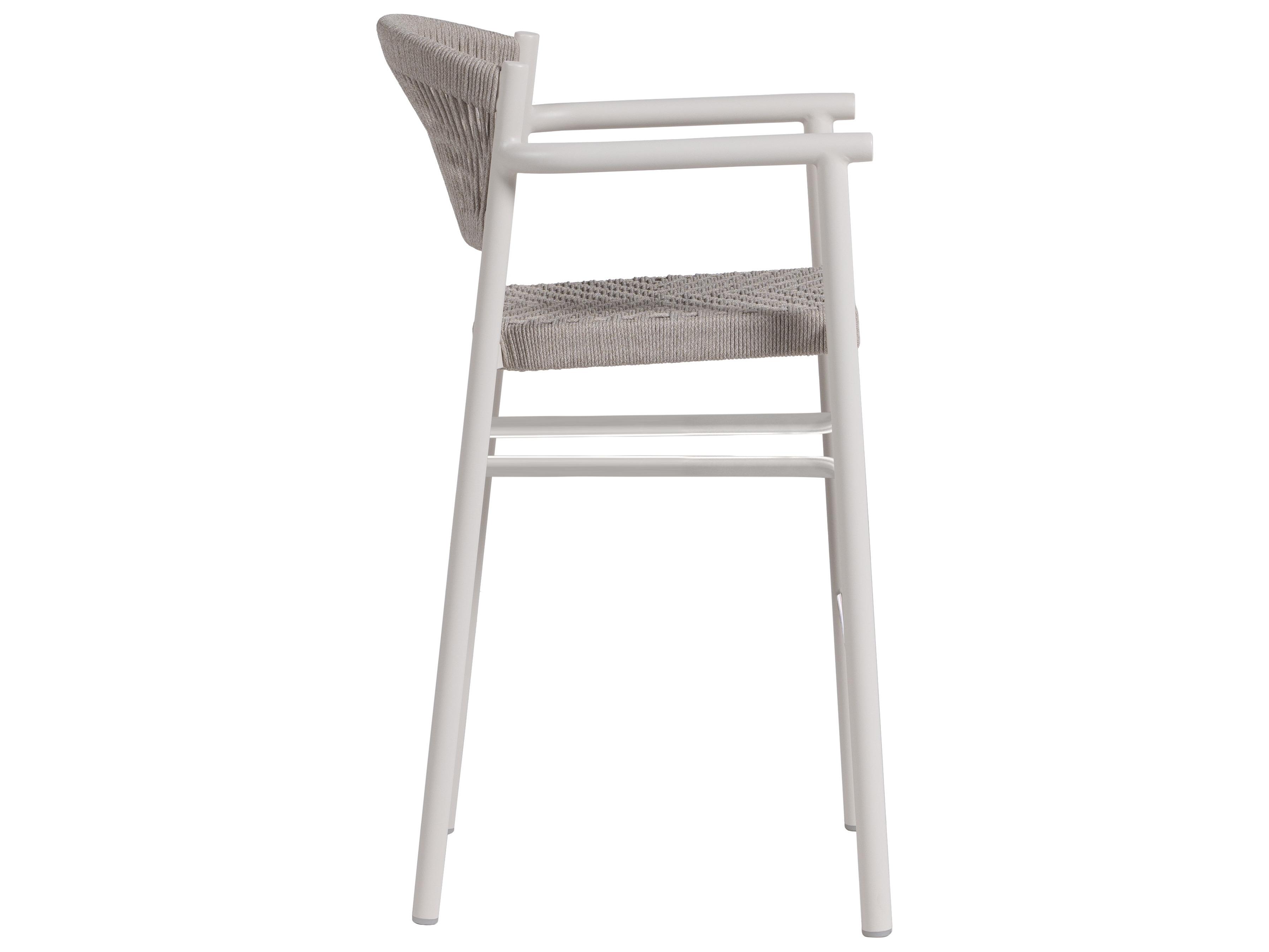 Ratana Naples Aluminum Rope Bar Stool
