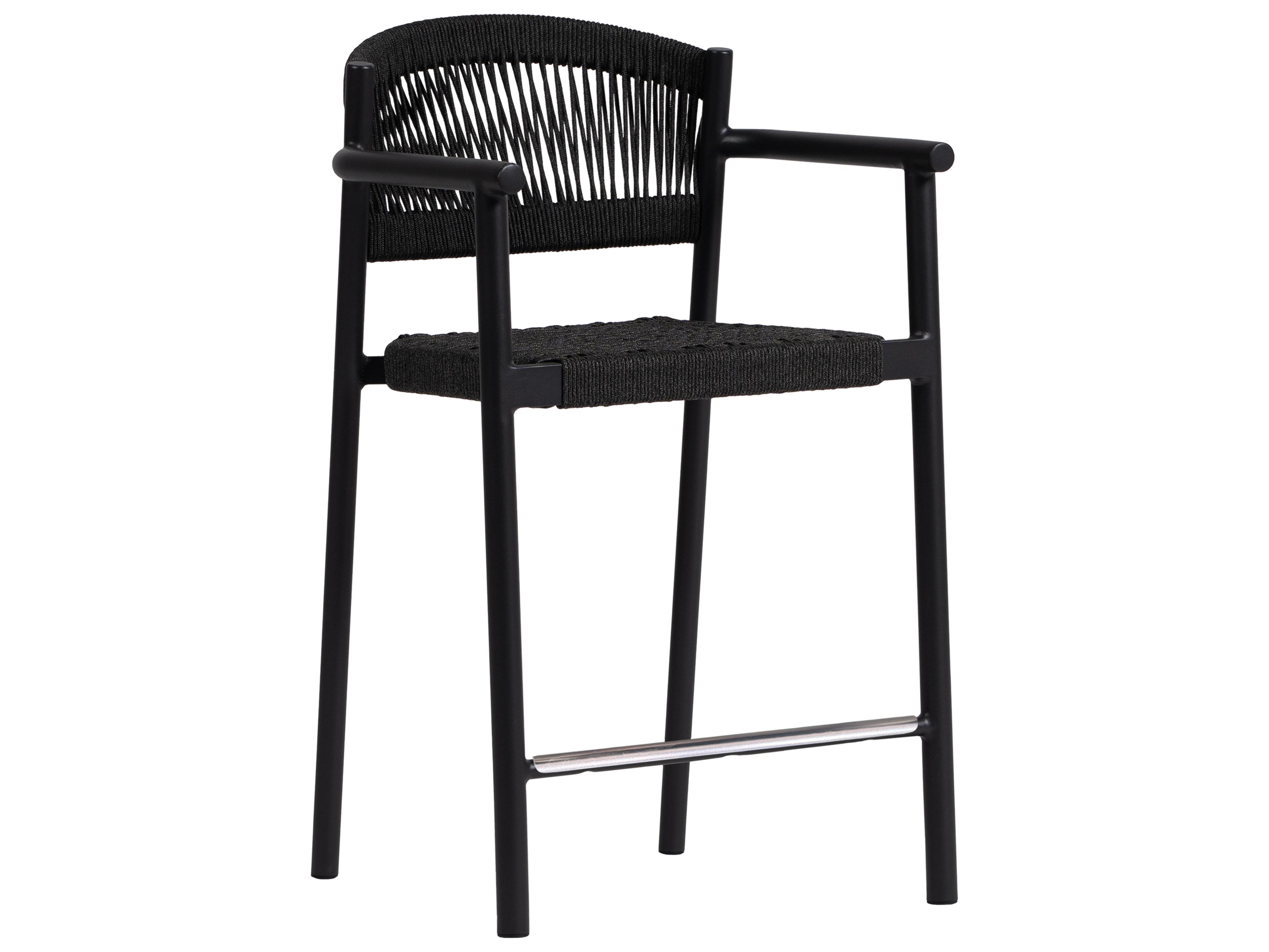 Ratana Naples Aluminum Rope Counter Stool