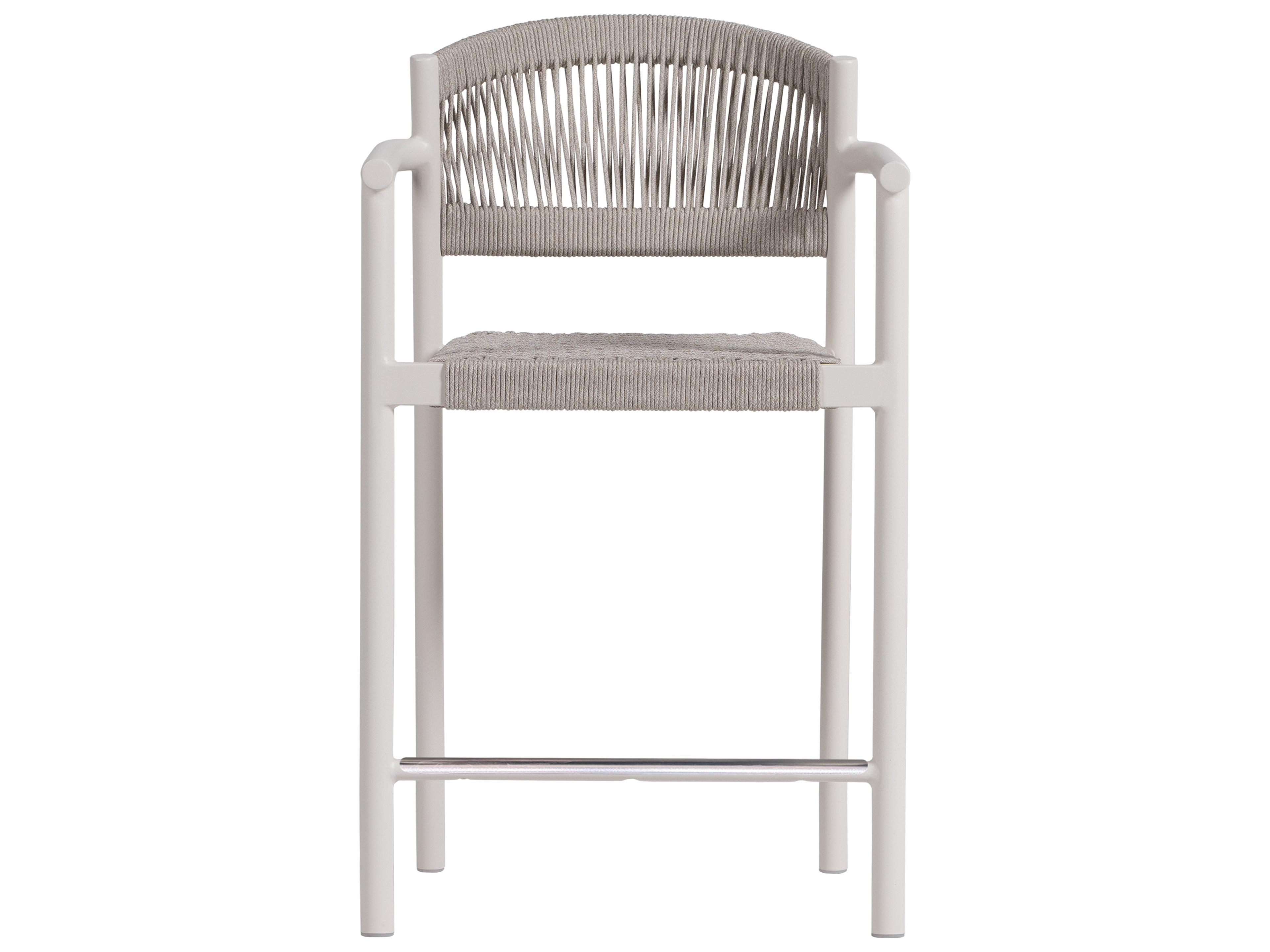Ratana Naples Aluminum Rope Counter Stool