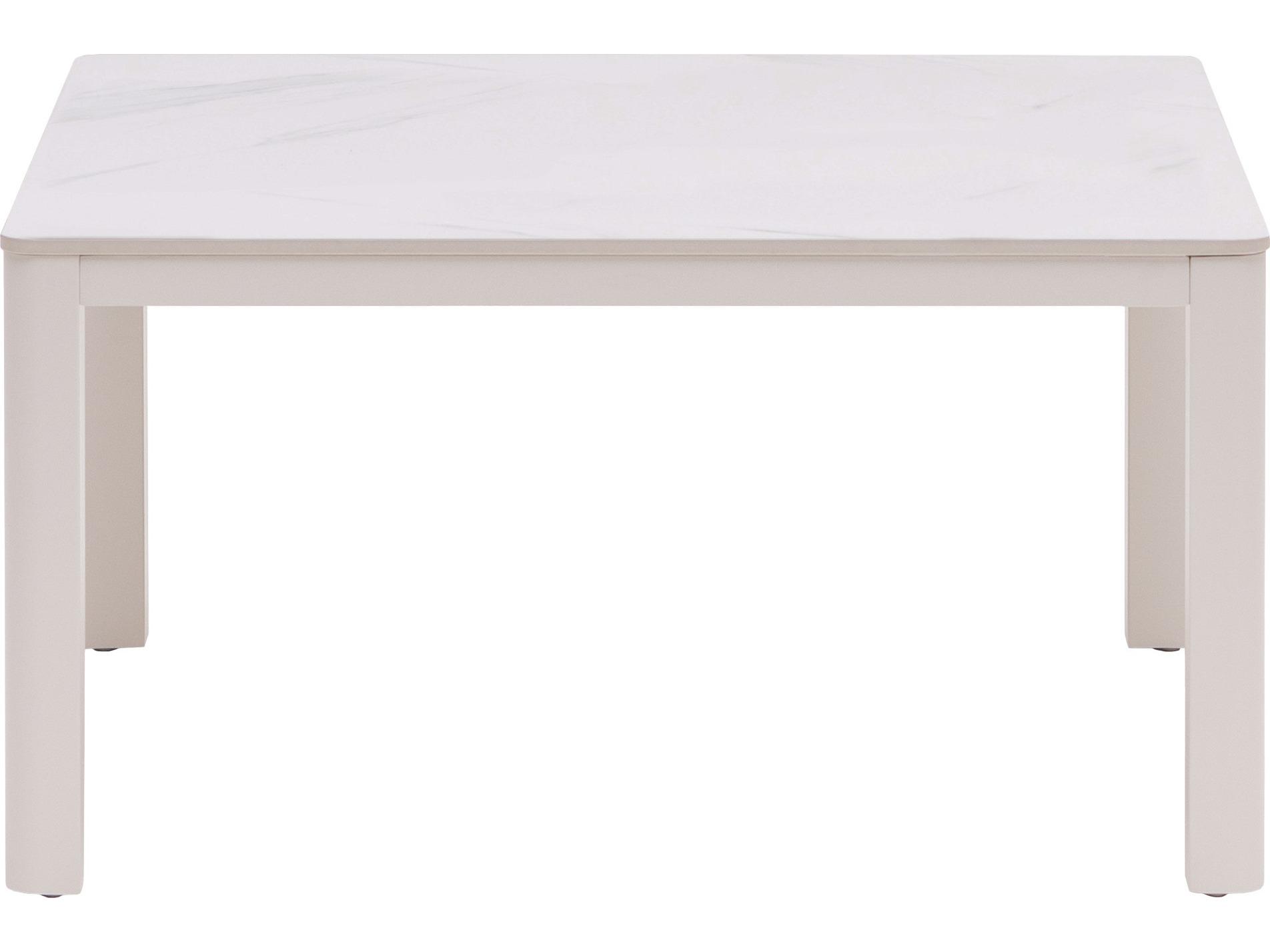 Ratana Hampshire Tables Aluminum Square Coffee Table