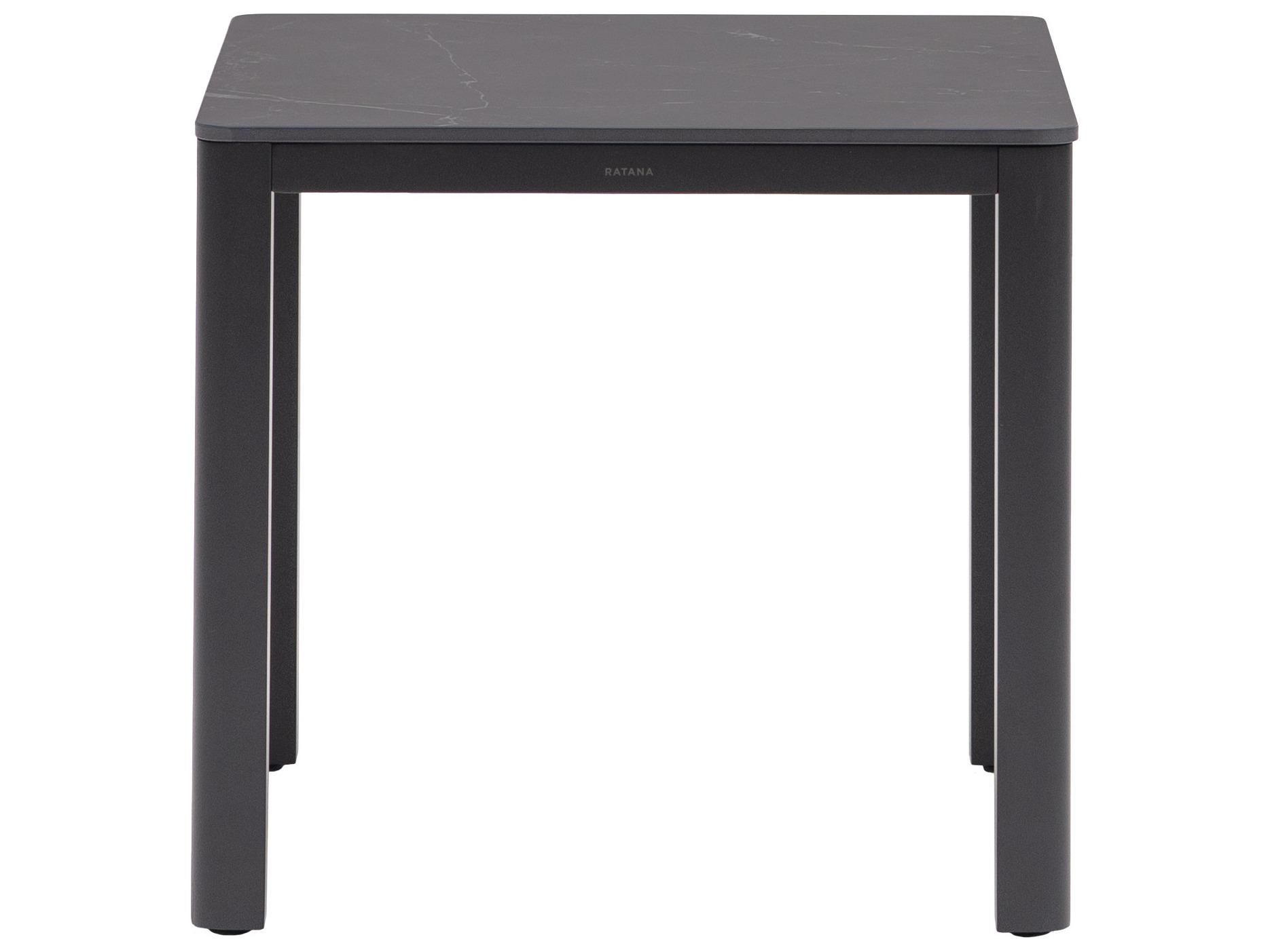 Ratana Hampshire Tables Aluminum Square End Table