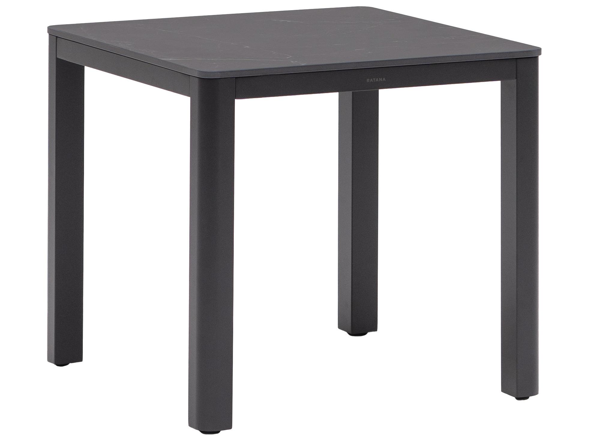 Ratana Hampshire Tables Aluminum Square End Table