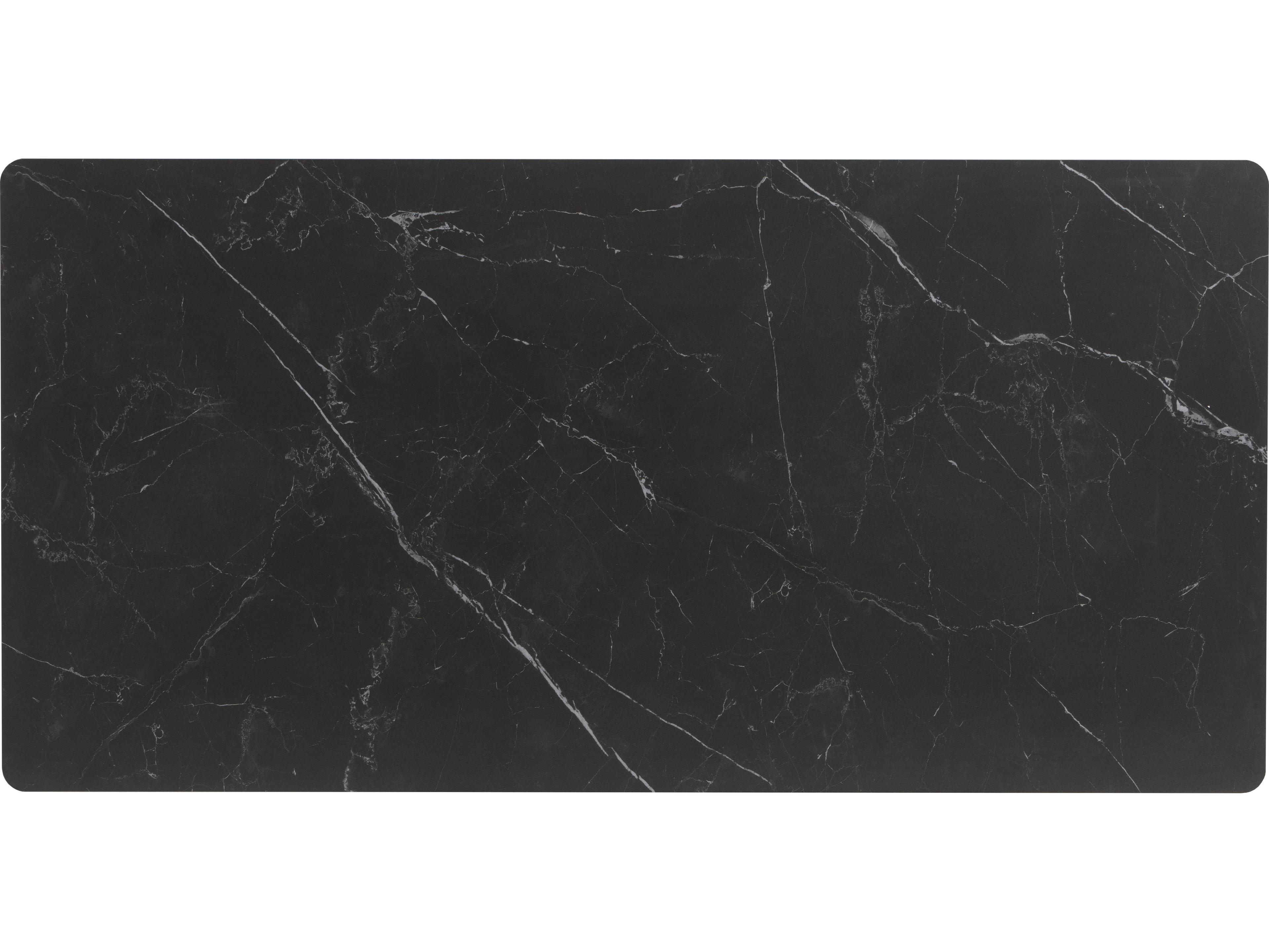 Ratana Hampshire Tables Aluminum Rectangular Umbrella Hole Bar Table