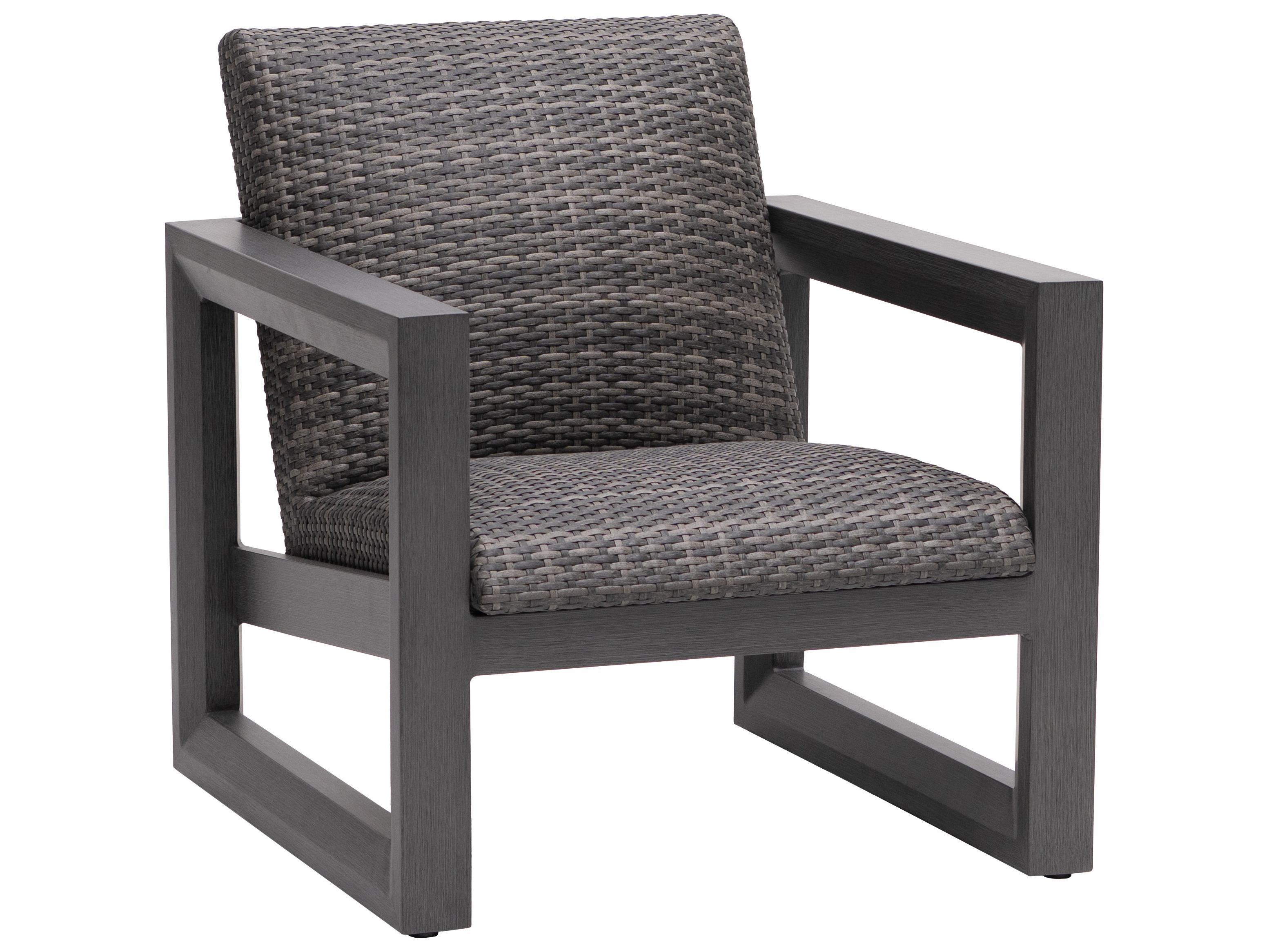 Ratana Bergen Aluminum Wicker Lounge Chair