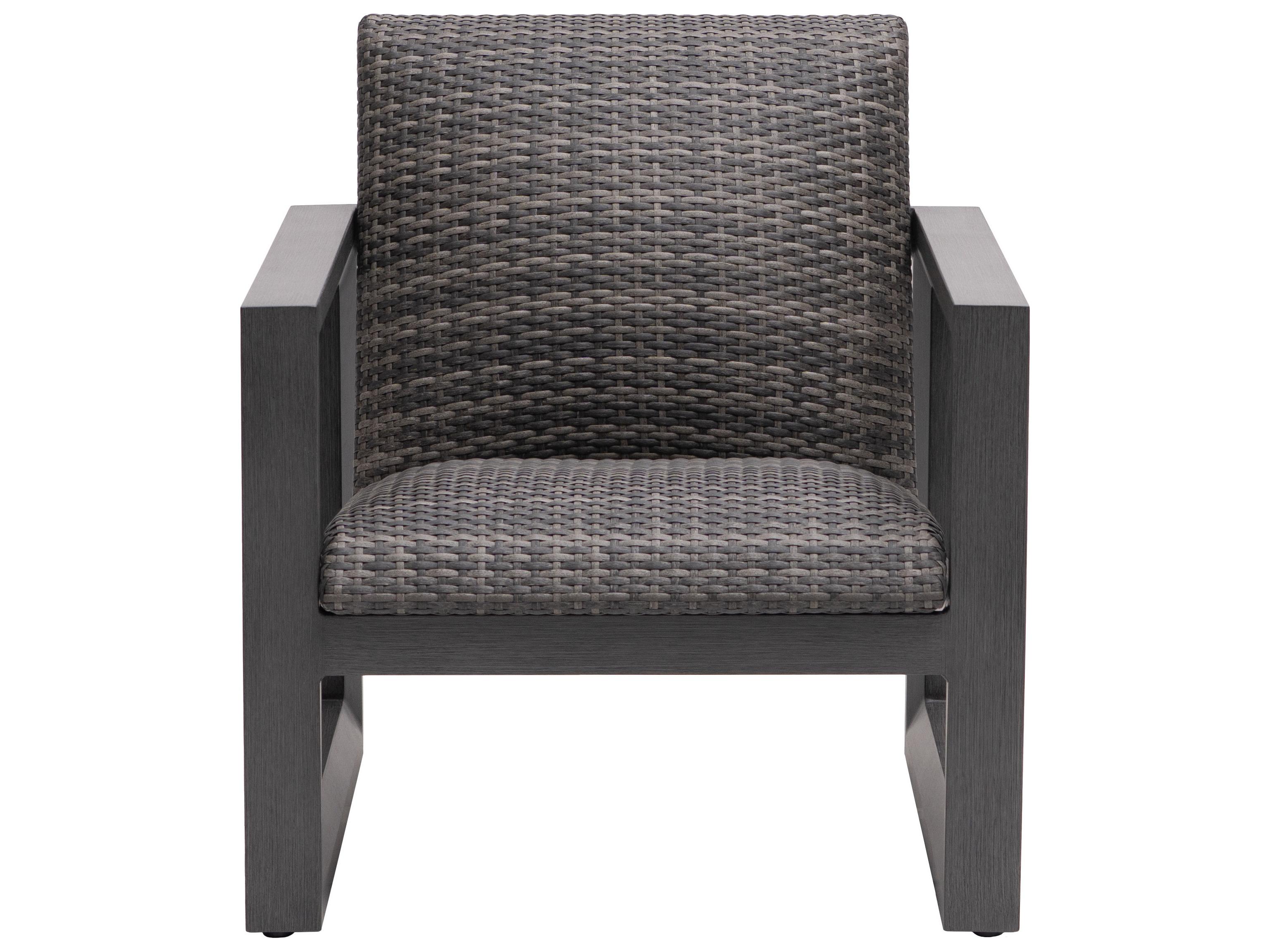 Ratana Bergen Aluminum Wicker Lounge Chair