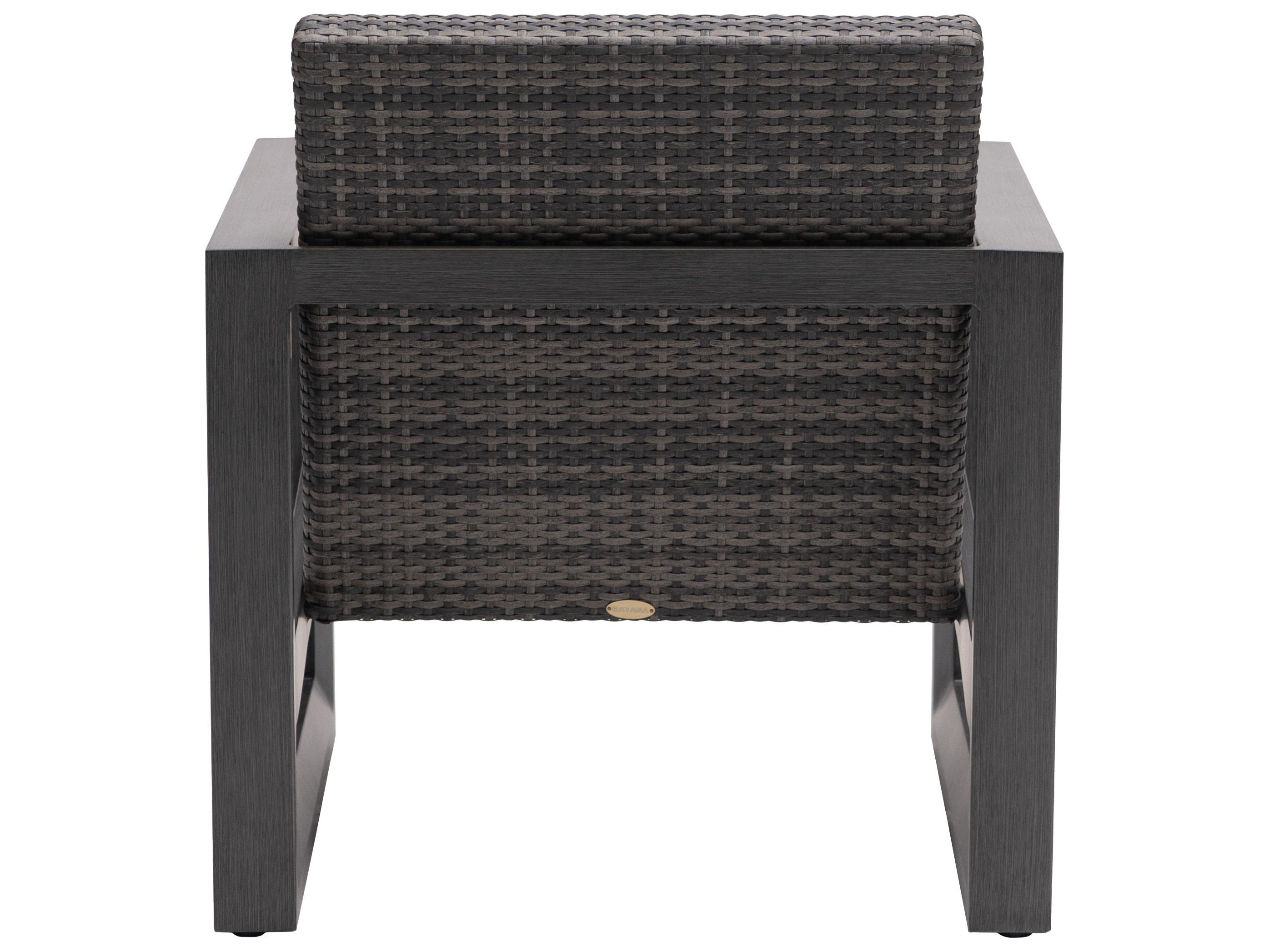 Ratana Bergen Aluminum Wicker Lounge Chair