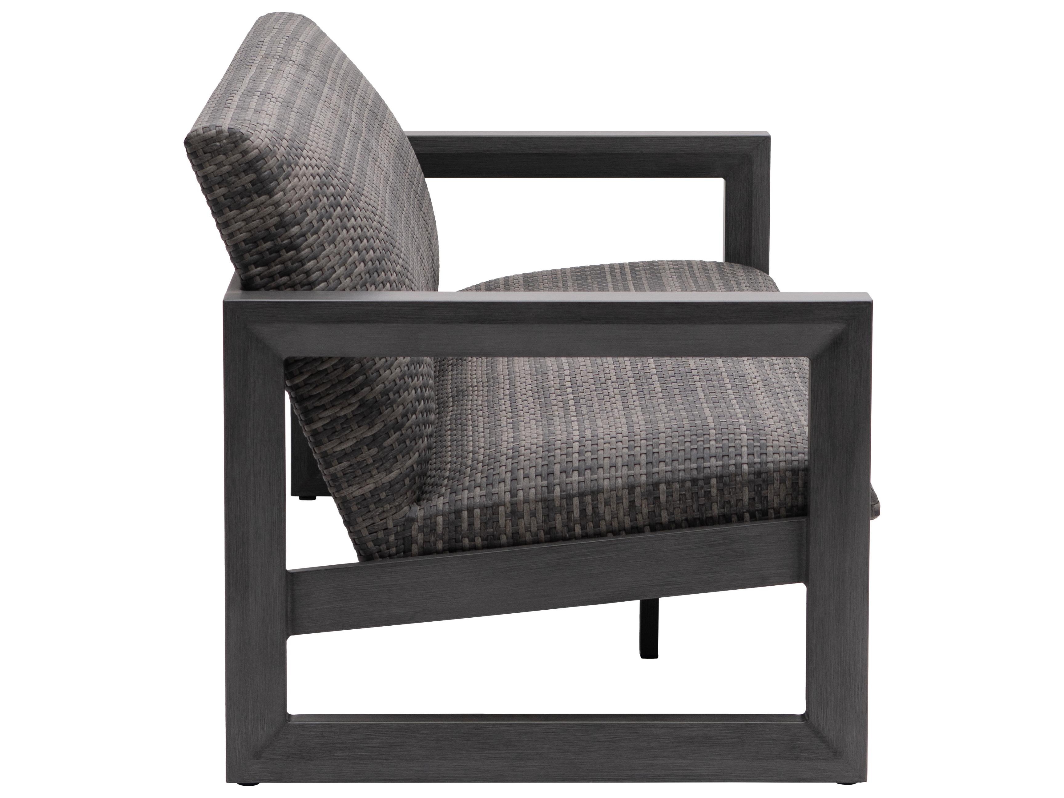 Ratana Bergen Aluminum Wicker Sofa