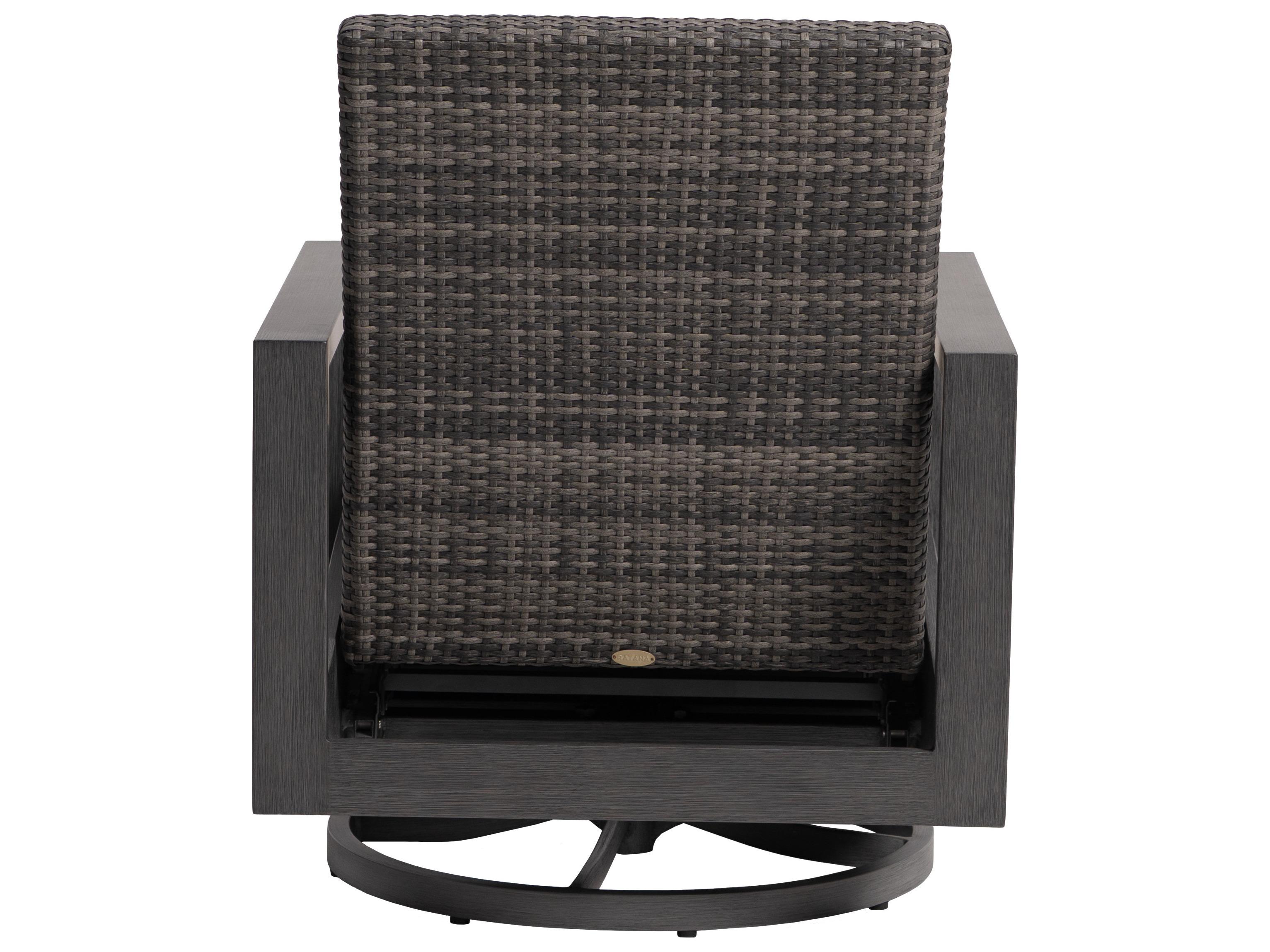 Ratana Bergen Aluminum Wicker Lounge Chair