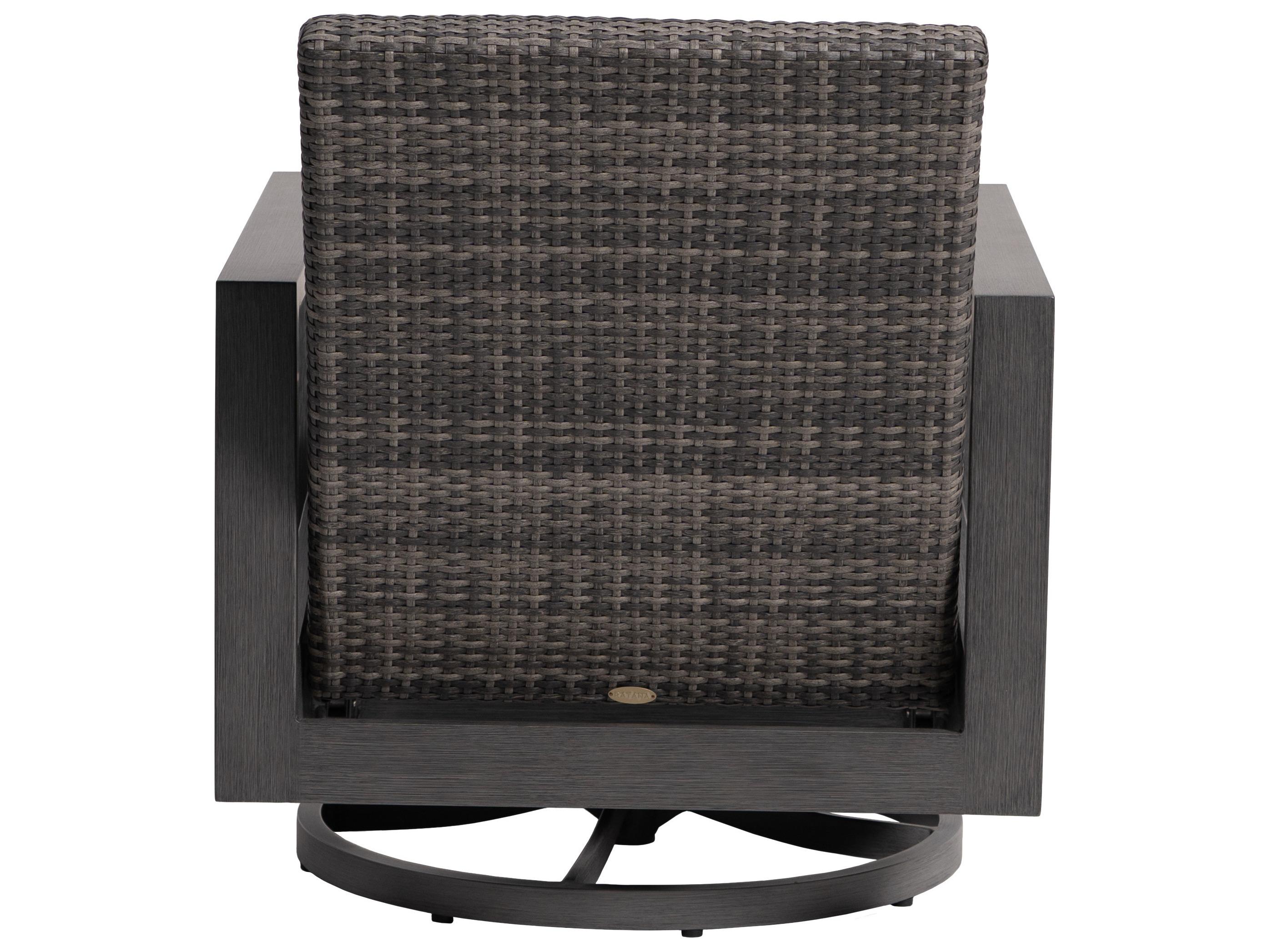 Ratana Bergen Aluminum Wicker Lounge Chair