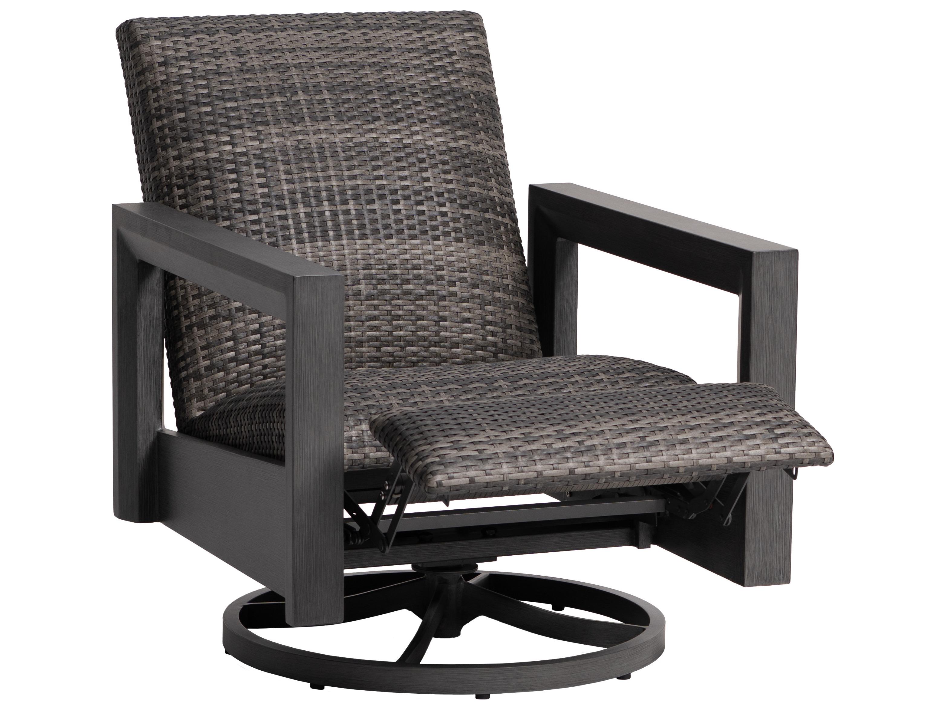 Ratana Bergen Aluminum Wicker Lounge Chair