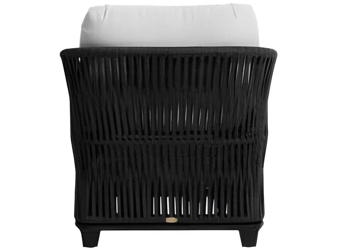 Ratana Gemelli Silver Diva Night Aluminum Cushion Lounge Chair