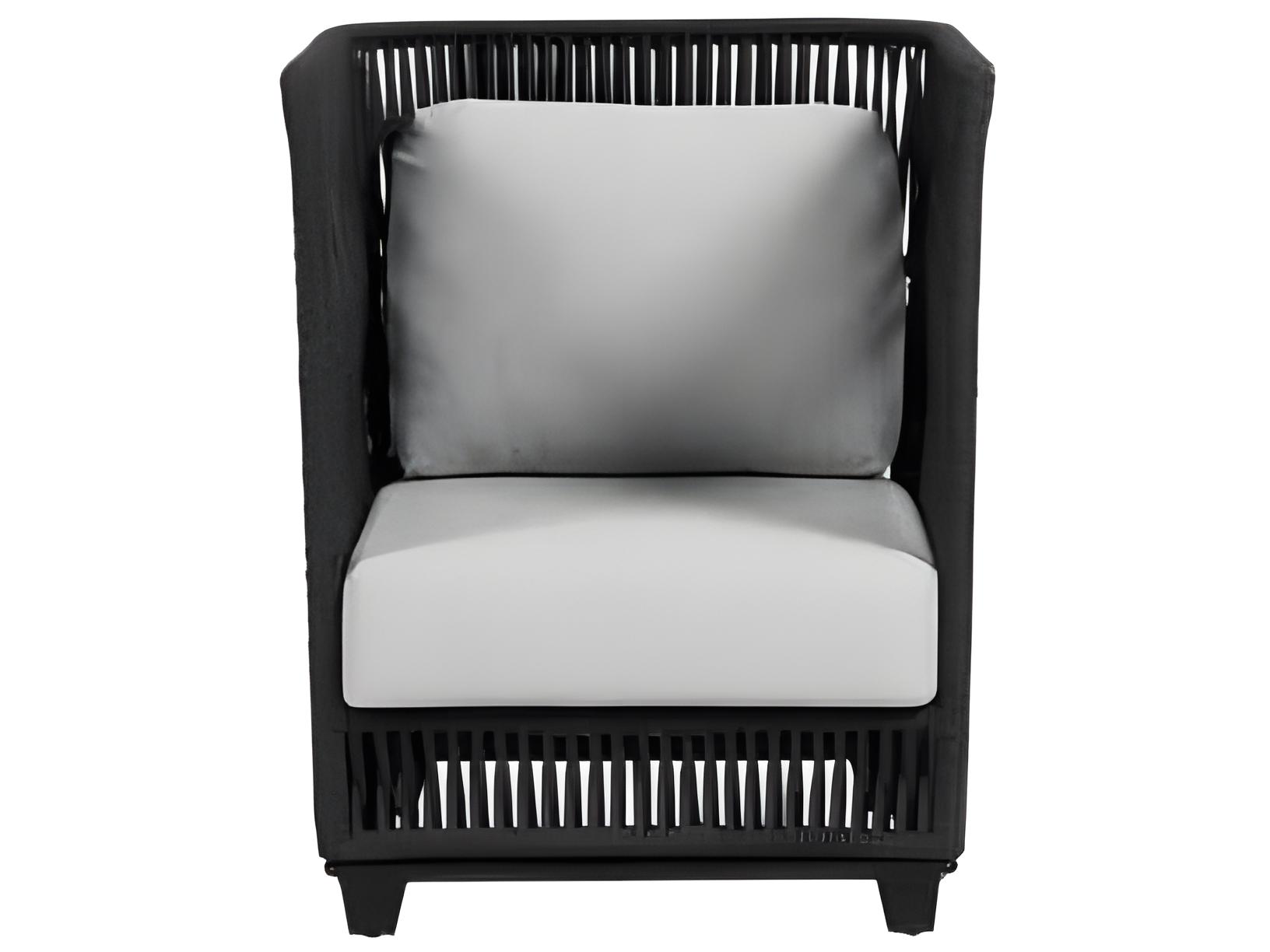 Ratana Gemelli Silver Diva Night Aluminum Cushion Lounge Chair